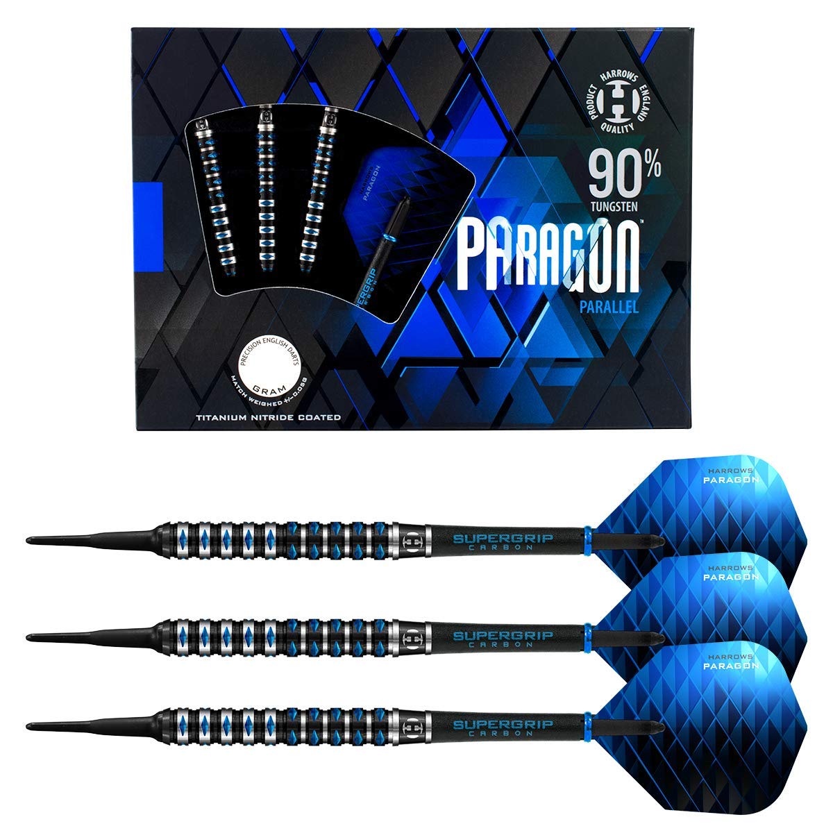 Paragon 90% タングステンダーツ 18g Amazon.co.jp: Harrows Paragon 90% タングステン ソフトチップ ダーツ