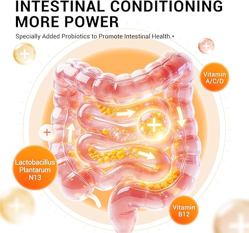 Miniatura 6 de DrBioCare Suplemento de probióticos de L-carnitina, contiene L-carnitina, probióticos, café verde en polvo, extracto de yerha mate, extracto de