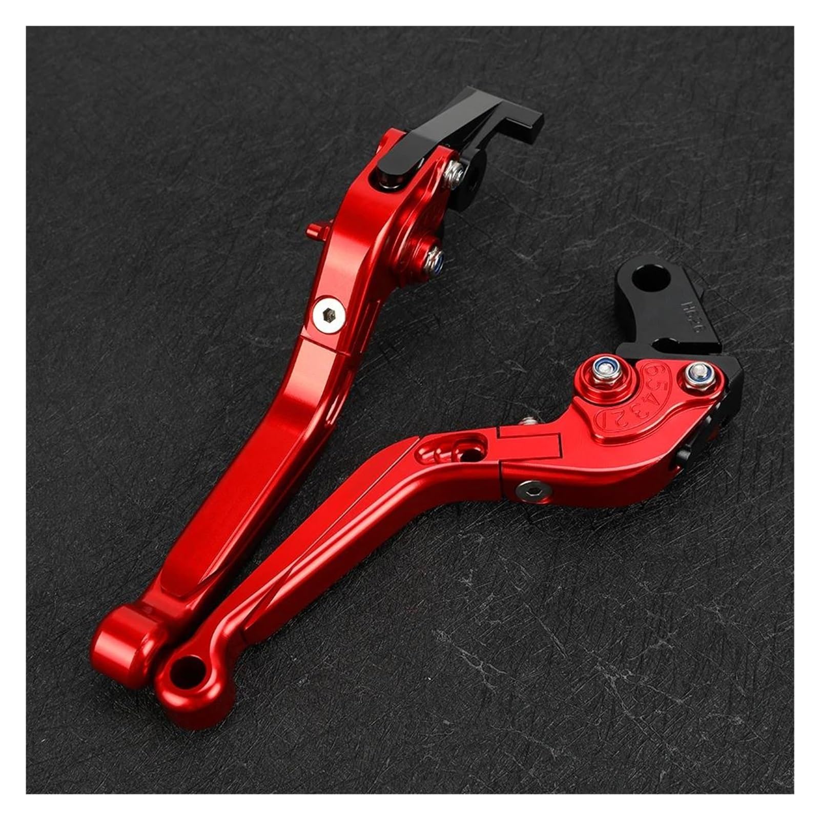 Rvevfbkbal P Motorcycle Brake Clutch Levers Handle For Yzf R6 Yzf-R6 Yzfr6 1999-2004 Foldable Extendable(P)