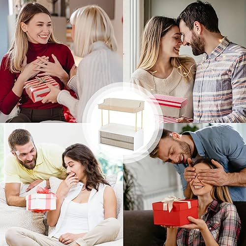 Miniatura 6 de GTI Organizador de maquillaje de 4 capas para tocador, organizador de baño grande para cosméticos, perfumes y cuidado de la piel, organizador de