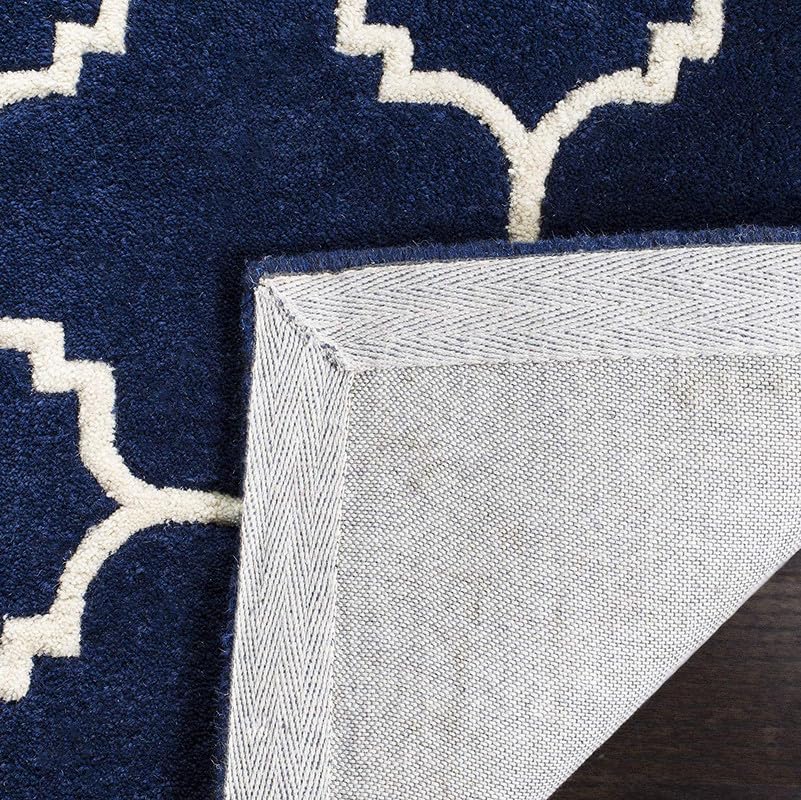 Image of Carpets and Rugs Handwoven Woolen Thick Floral and Contemporary Design for Area Rugs, Carpets for Living Room, Bedroom, Hall Size 3x4 feet (90x120 cm)