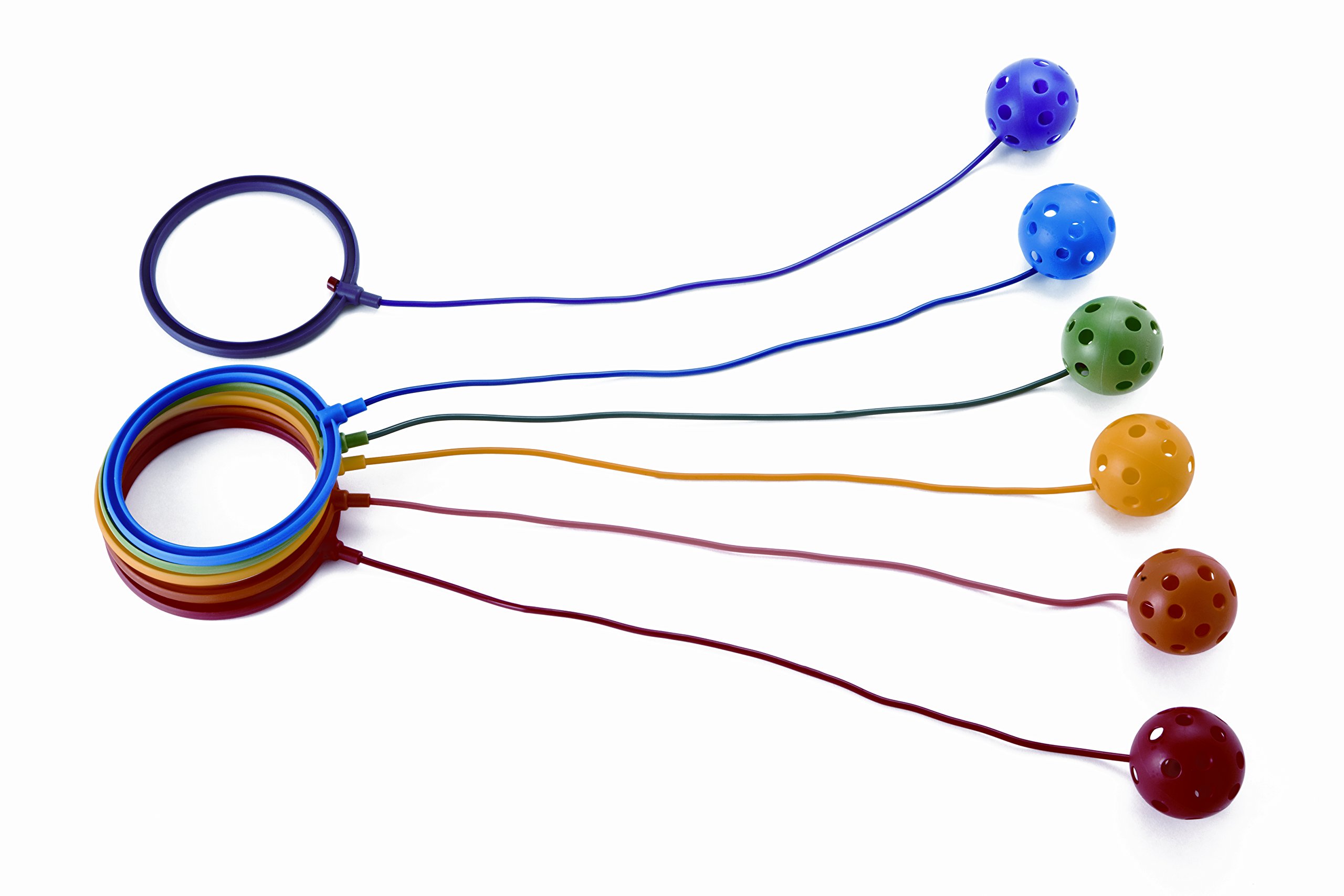 Ankle Hoop, 6 Assorted Colour (Pack of 6)