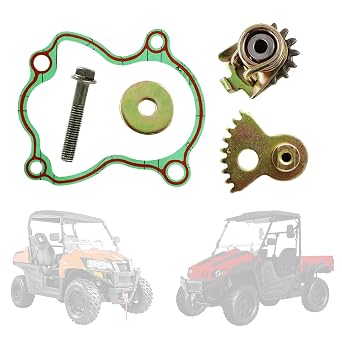 Gearshift Fan Gear Set for Axis 500 700, Hisun 500 700 UTV, Massimo MSU500 MSU700, Coleman UT500 UT700, Bighorn 500 700, Challenger 500 700 Fan Gear Replaces 23320-004-0000