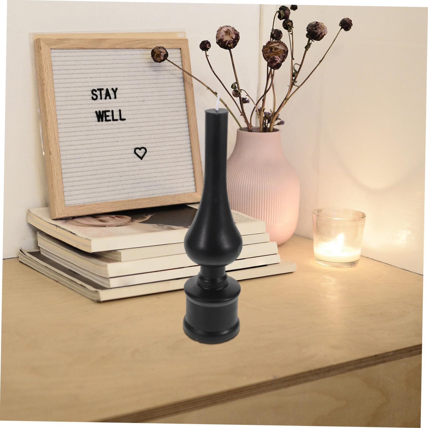 Candele di Cera D’api Coniche Profumate per Cerimonie Religiose, Decorazioni Festive Natalizie e Arredamento Casa, Combustione Prolungata per Atmosfera Sacra e Serena