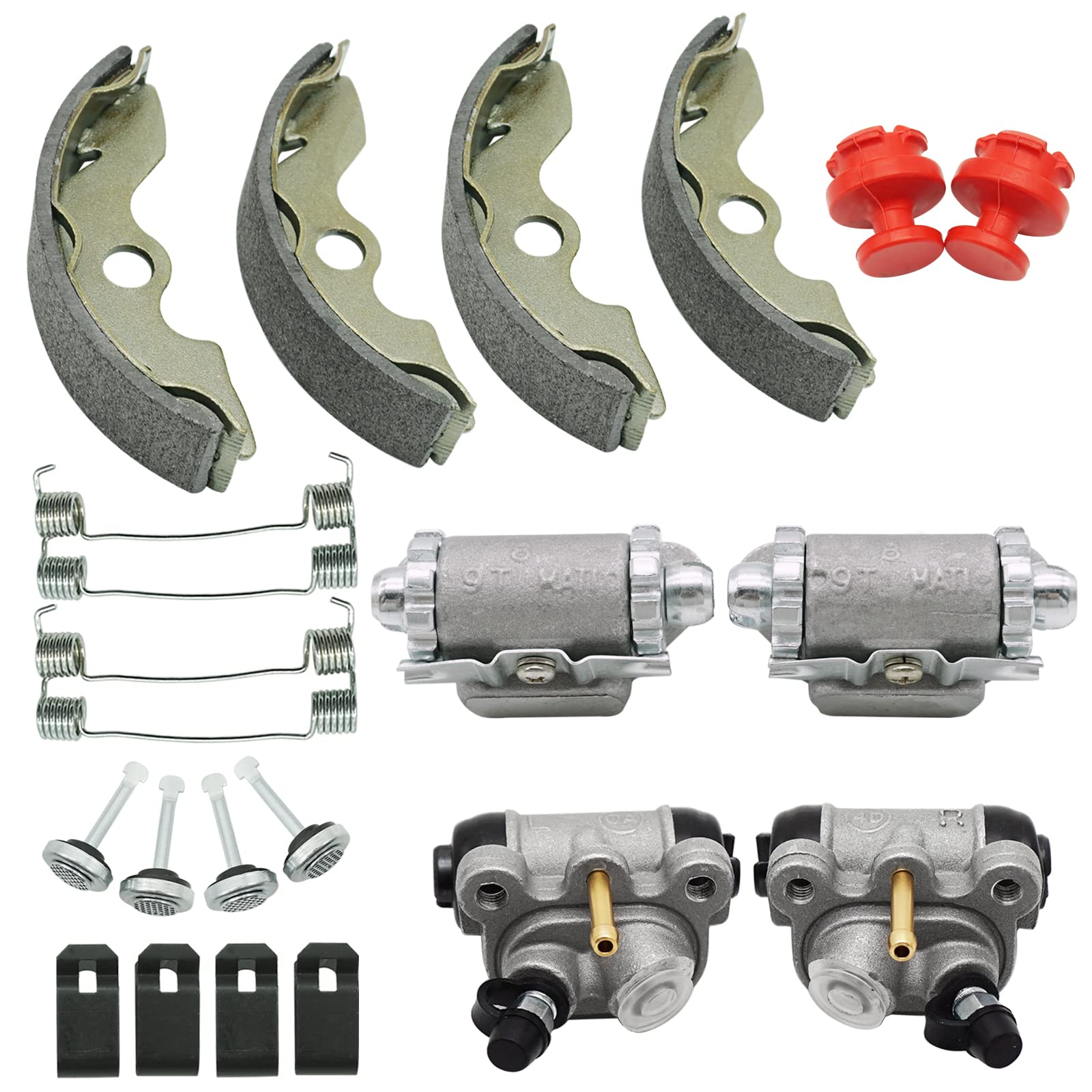 Front Brake Wheel Cylinder&Drum Adjuster For Honda FourTrax 300 TRX300 1993-2000 - Foto 9