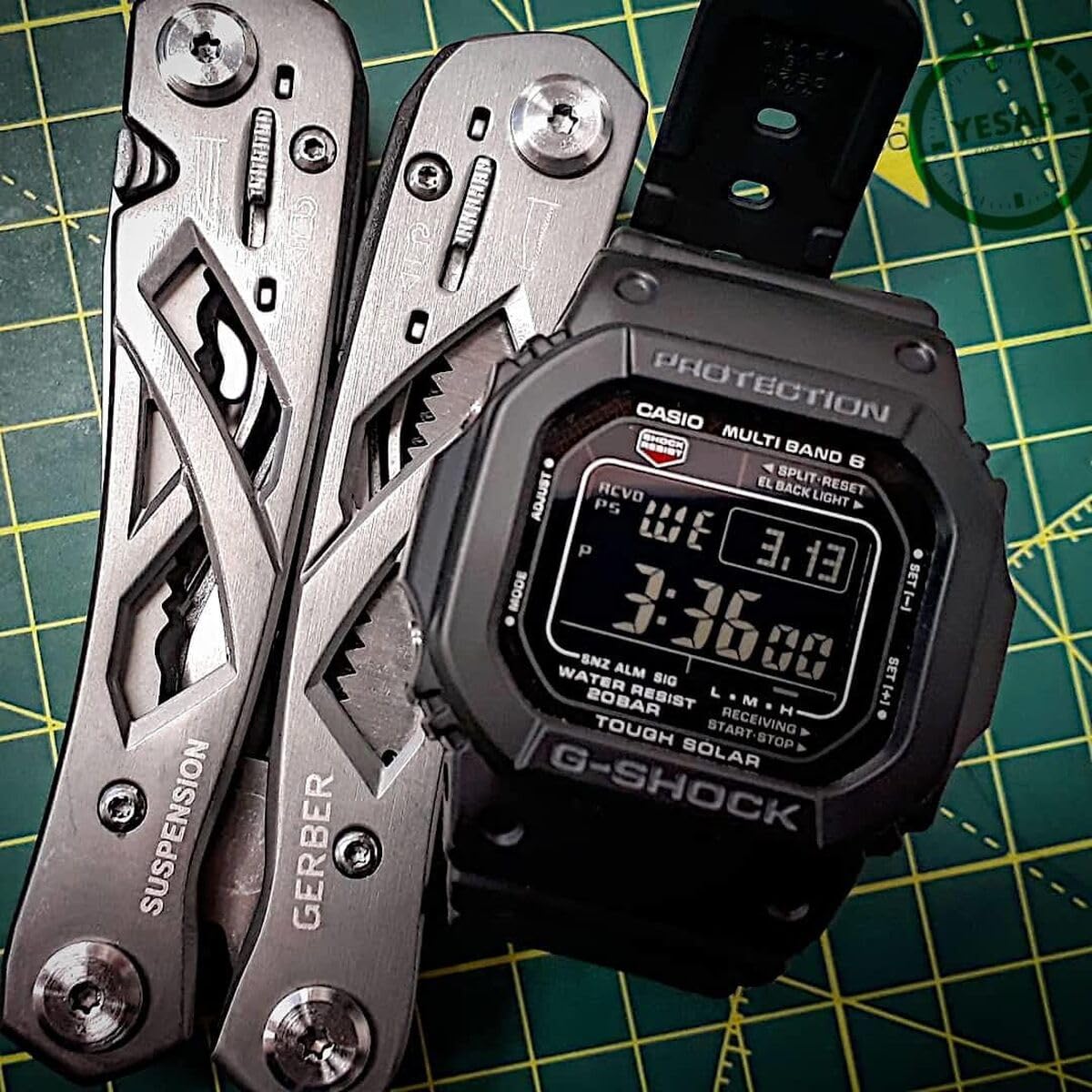 Casio G-SHOCK Orologio 20 BAR, Digitale, Uomo, DW-5600E-1VER
