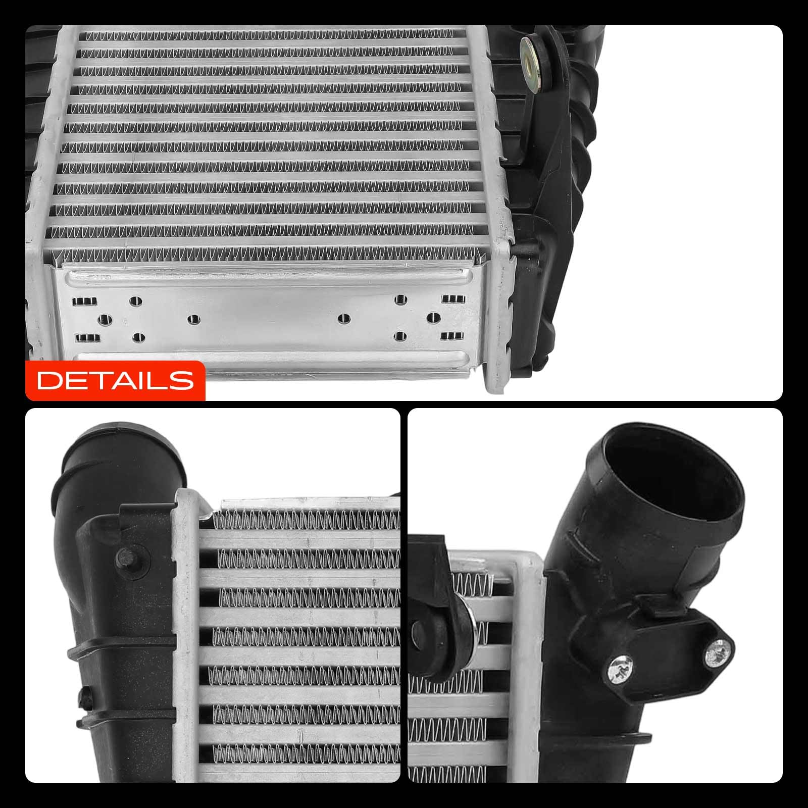 Frankberg Intercooler Compatibile con Polo 9A 9N 1.4L Polo 9A 9N 1.9L R.o.o.m.s.t.e.r 5J7 1.9L Fabia I Combi 6Y5 1.9L Fabia II Combi 545 1.4L Replace# 6Q0145804G