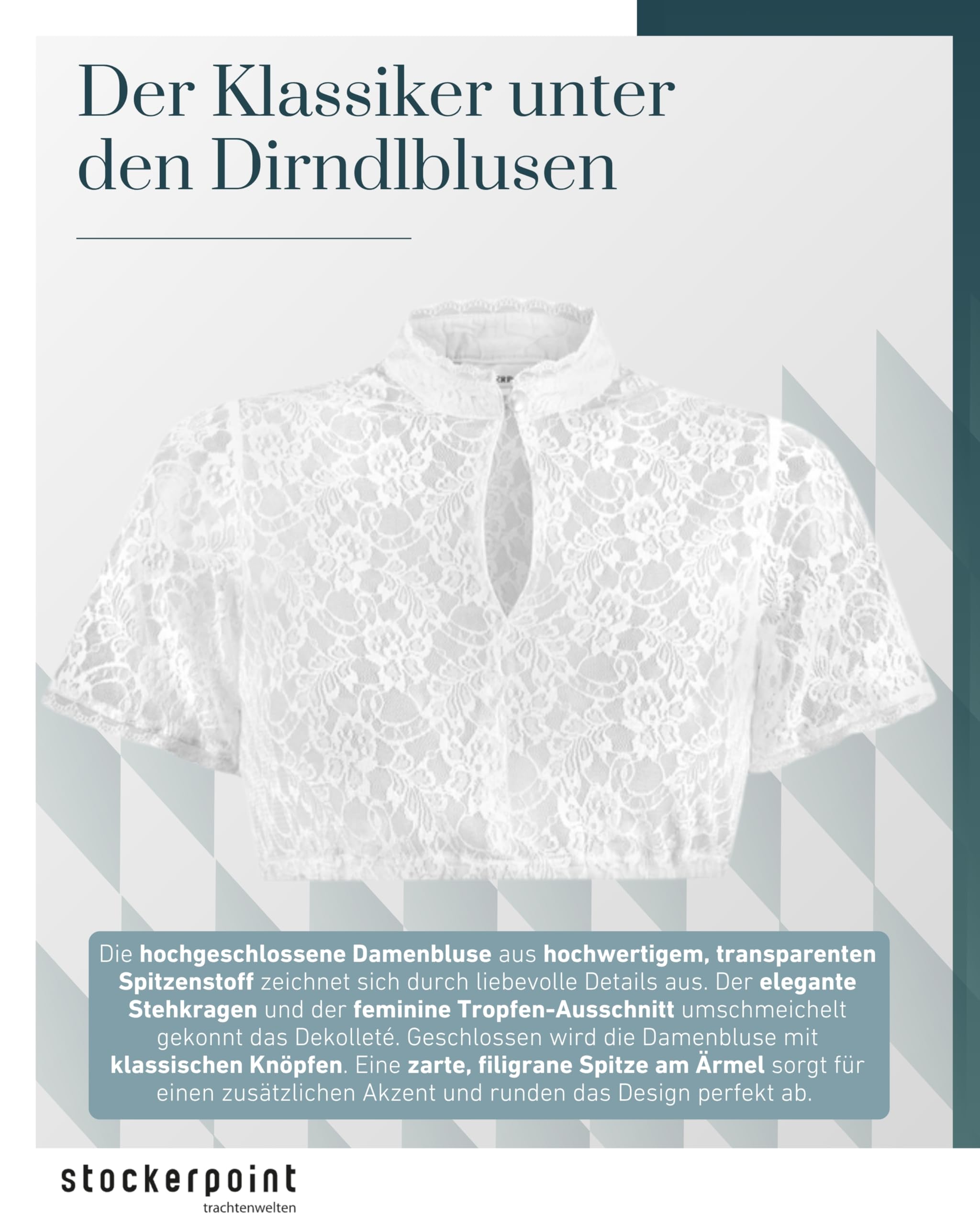Stockerpoint Dirndlbluse B-5077
