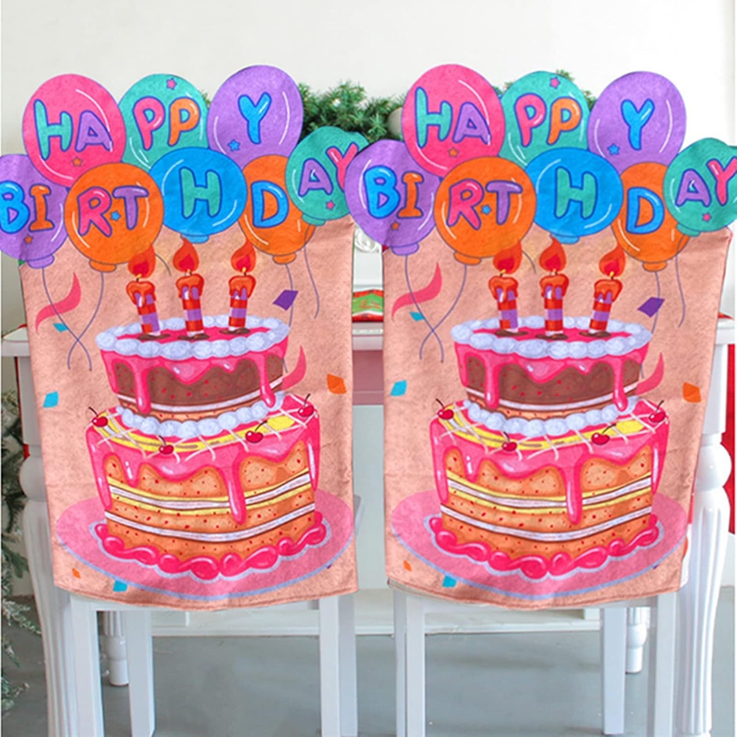 Birthday Chair Cover for Kids Chair Cover Birthday Chair