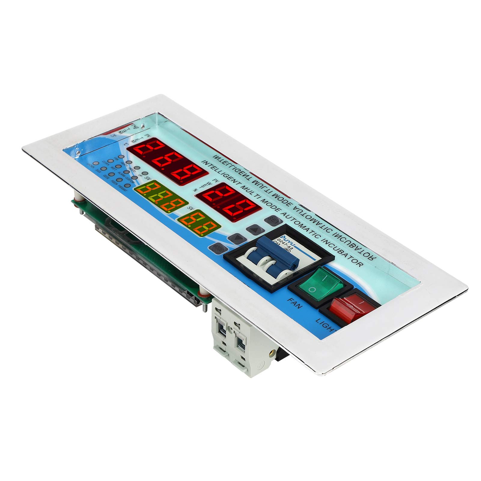 Automatic Egg Incubator, Controller Digital Temperature Controllers Humidity High Accuracy LCD Screen Accessory for Chickens Geese Quail Ducks180240V 180?240V