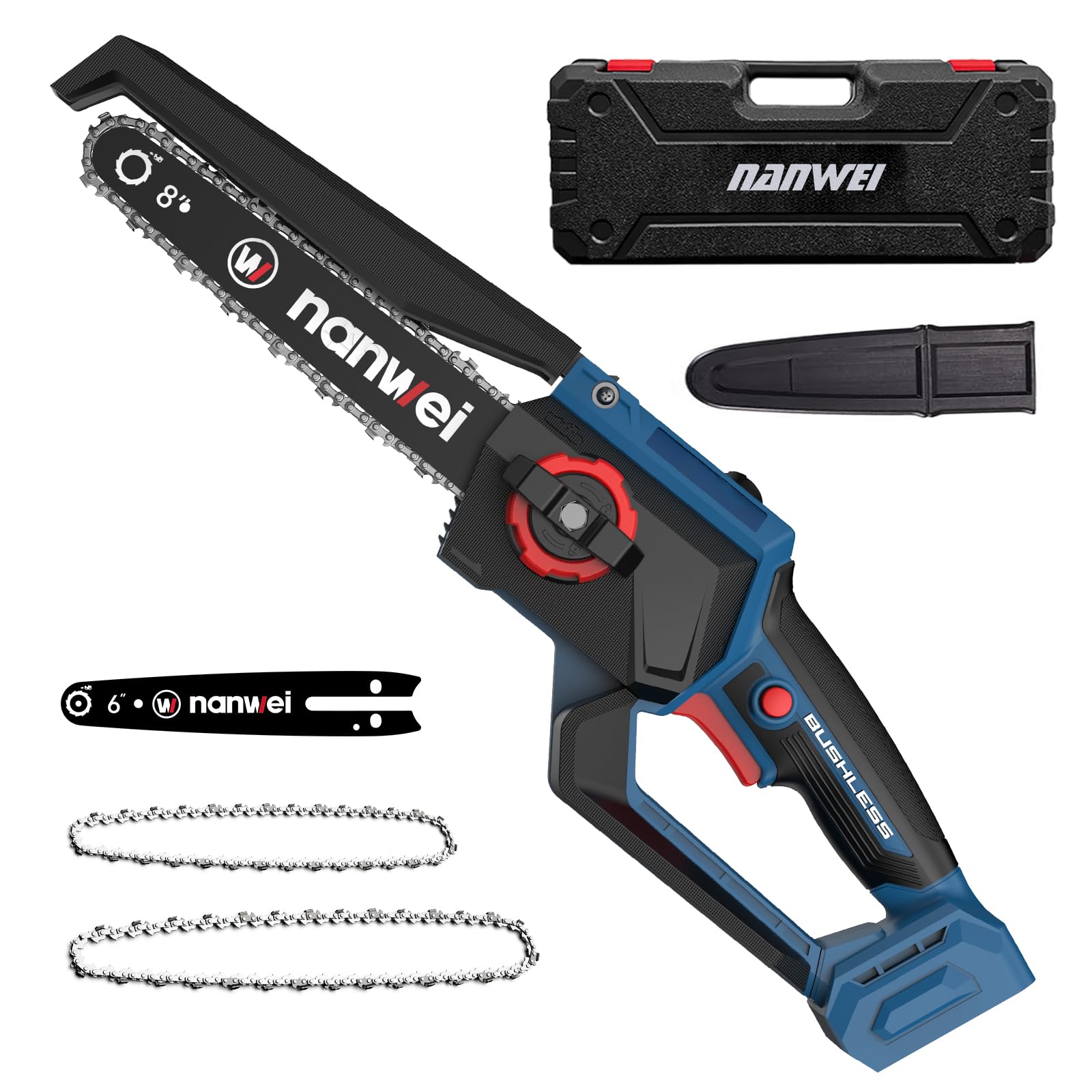 Amazon | NANWEI チェーンソー充電式 8インチ マキタ18V Amazon | NANWEI チェーンソー充電式 8インチ マキタ18V
