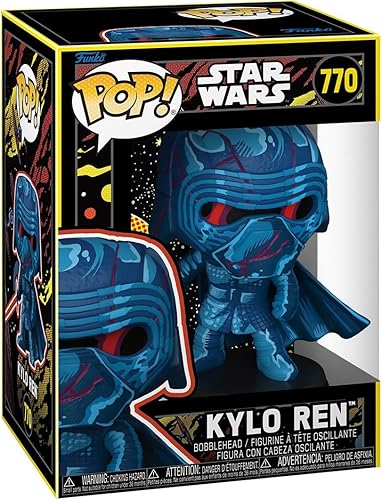 Funko Pop Star Wars Star Wars Episodio 7 - Kylo Ren - (Retro) - Figura de vinilo coleccionable - Idea de regalo - Producto oficial - Juguetes para