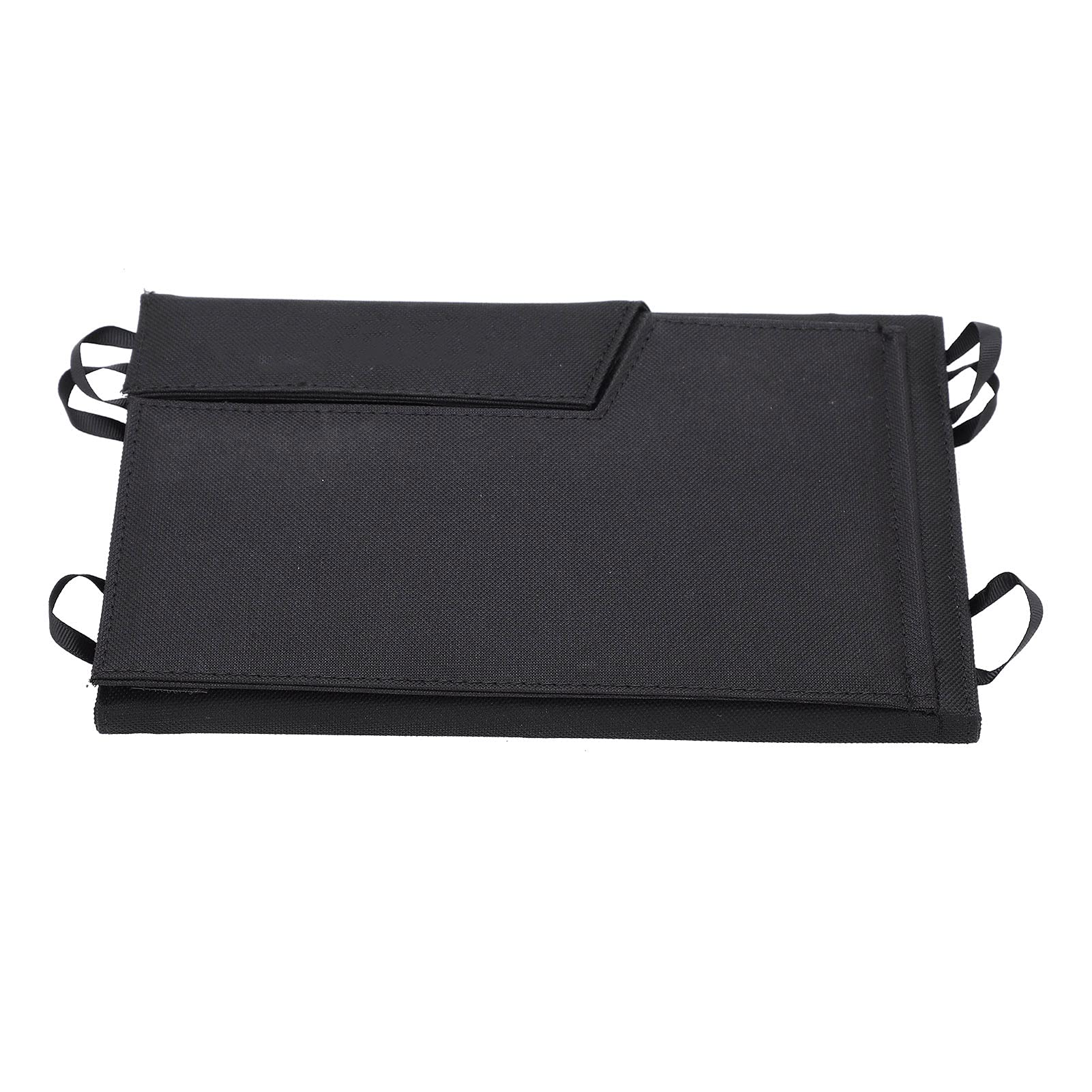 Caricabatterie Solare Portatile Doppio USB da 15 W per Telefoni e Tablet, Design Ad Angolo Regolabile per il Miglior Effetto Solare, Uso Esterno, Tela e Materiale PVC
