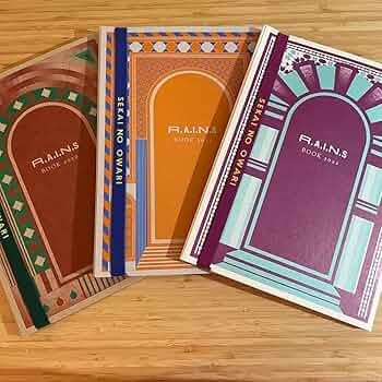 SEKAI NO OWARI イヤーブック 4冊 SEKAI NO OWARIファンクラブ特典 「R.A.I.N.S BOOK 2023」 | BAKERU