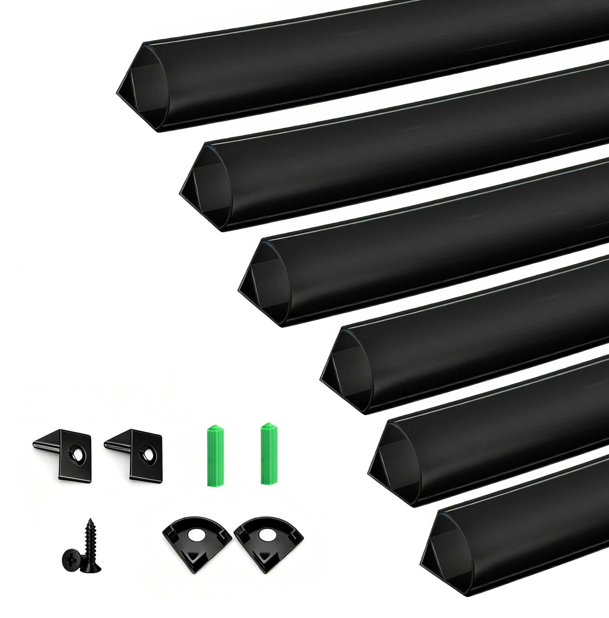 LED Strip Channel - 3.28ft Aluminum Profile (6 Pack) -1