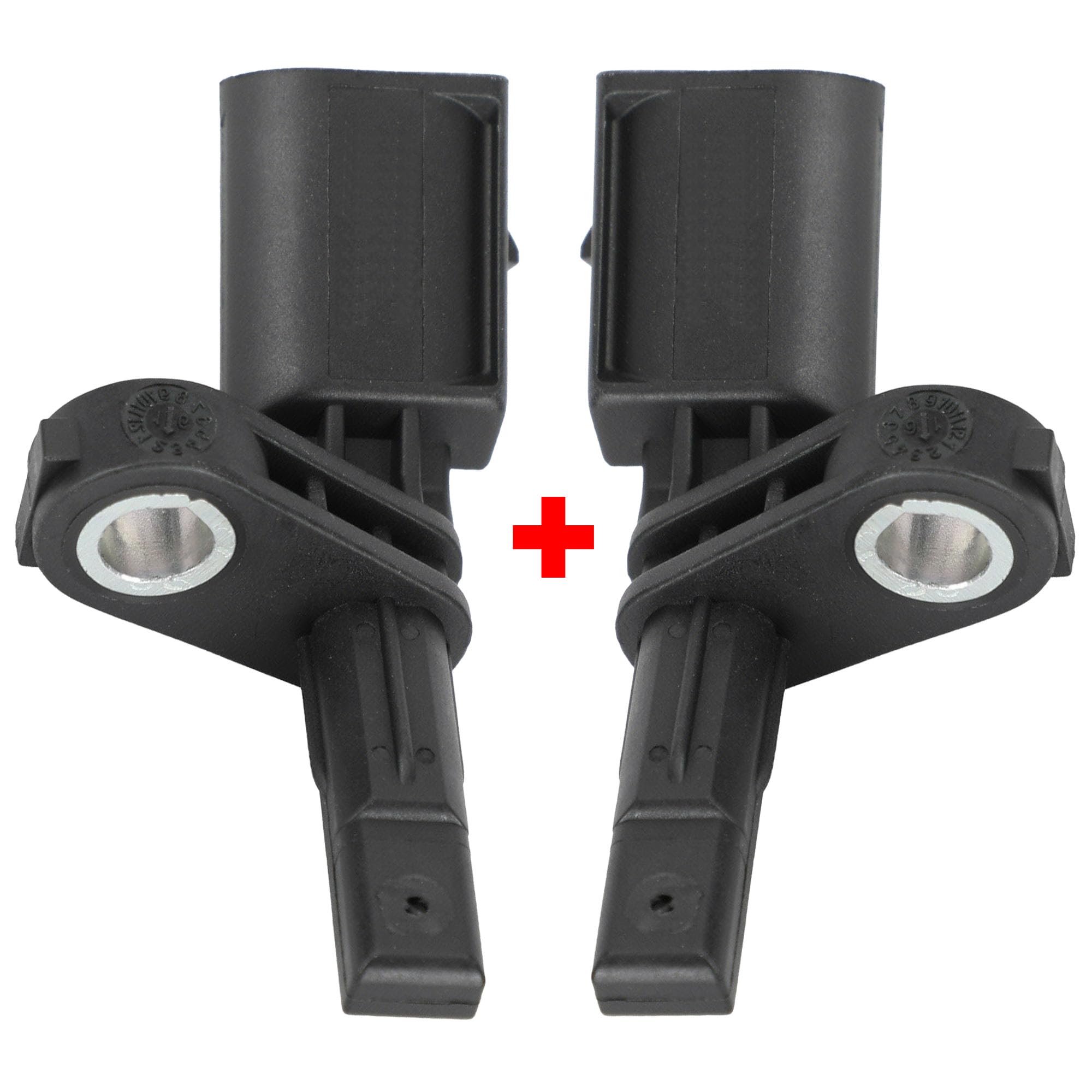 Partsline (Lot de 2) Capteur de vitesse de roue ABS avant gauche et avant droit compatible avec A3, Q3, TT, Alhambra, Superb, Yeti, Golf 5/6/7, Transporter T5/T6 7H0927803 7H0927804