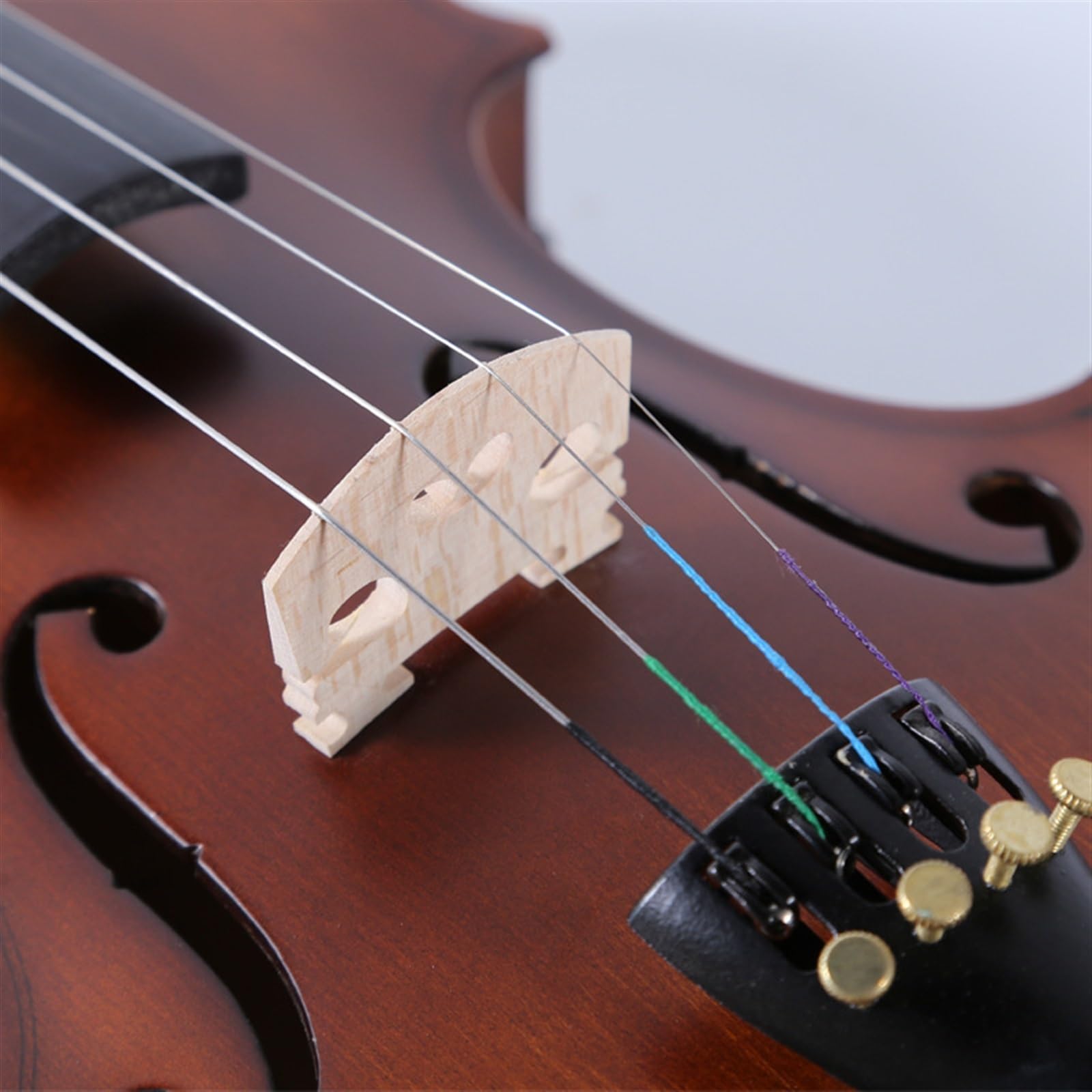 Geige Violine Für Erwachsene Violine Spielen Fichtenholz Decke Lindenholz Rückseite Und Seitenteile(1/4)
