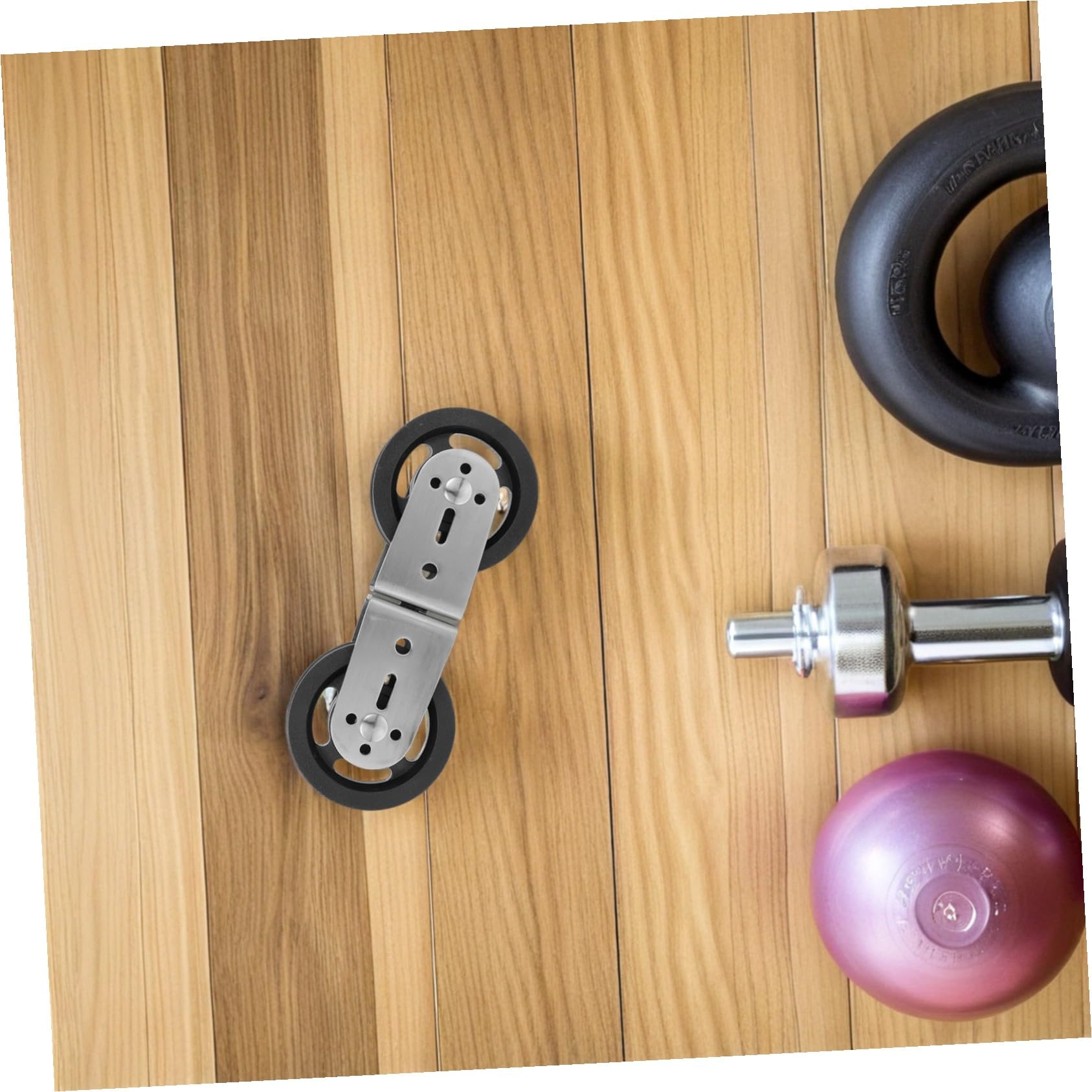 UPKOCH Doppelrollen Fitnessgeräte Umlenkrolle aus Robustem Kunststoff Geräuschlose Seilrolle für Kabelzug Heimtrainer Seilzug Zubehör für Krafttraining und Wäscheleine
