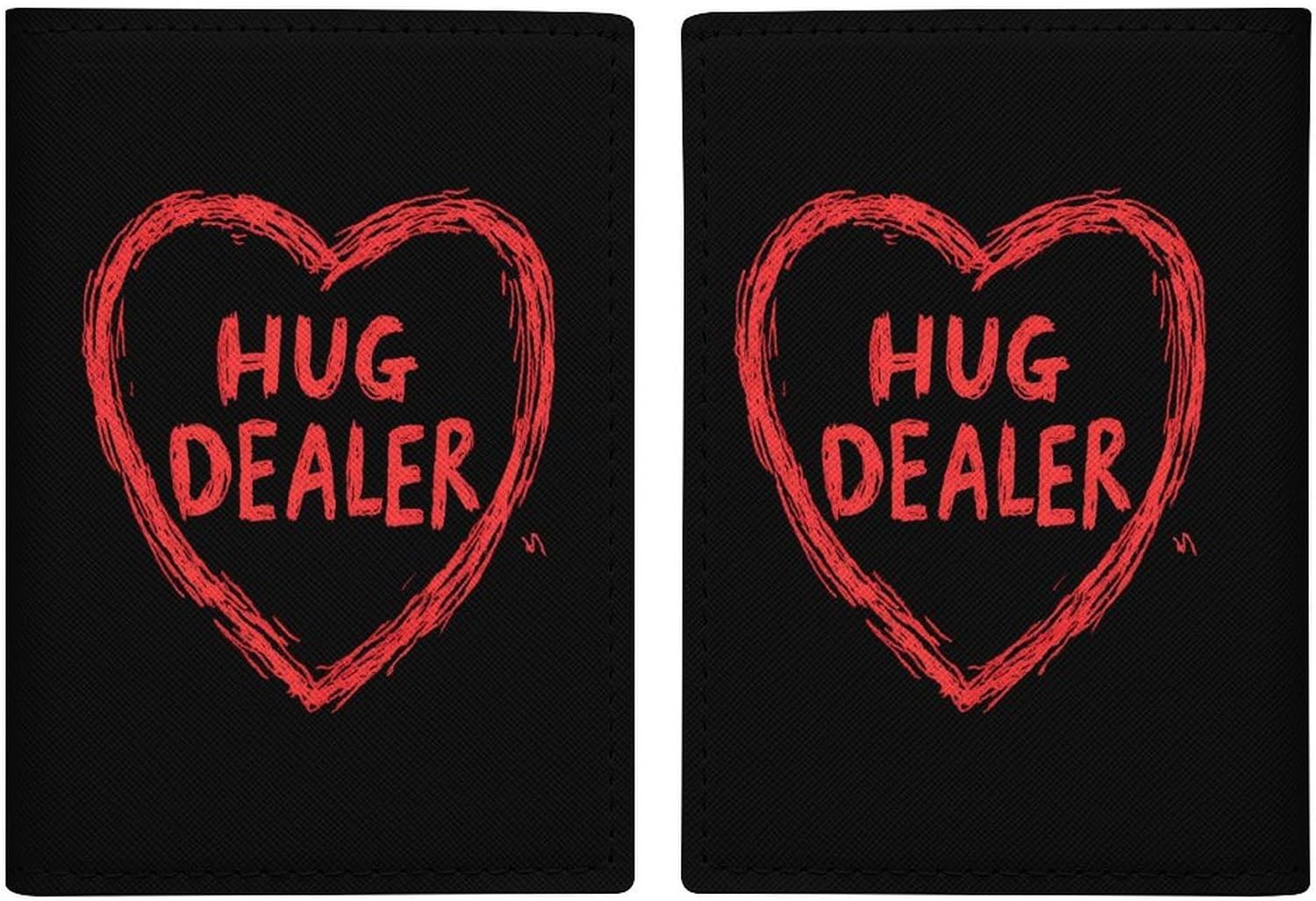 Hugdealer Funny Hug Passport Holders Cover Protector Card Case