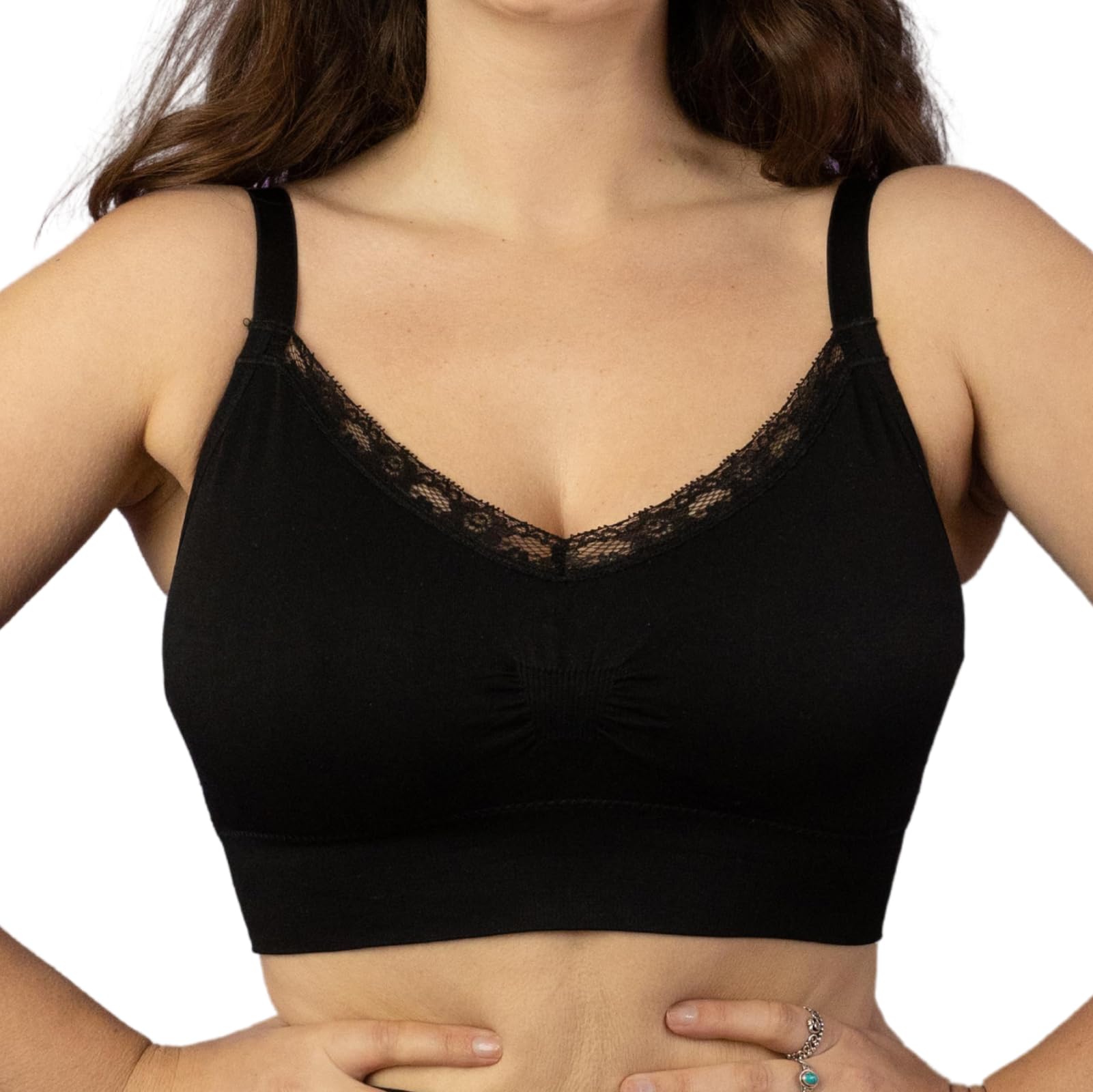 Coobie Lace V-Neck Bra for Women
