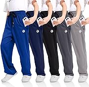 OCYMA Boys Sweatpants with Zip Pockets 5Pack Athletic Pants Mesh Joggers for Boys 5-24