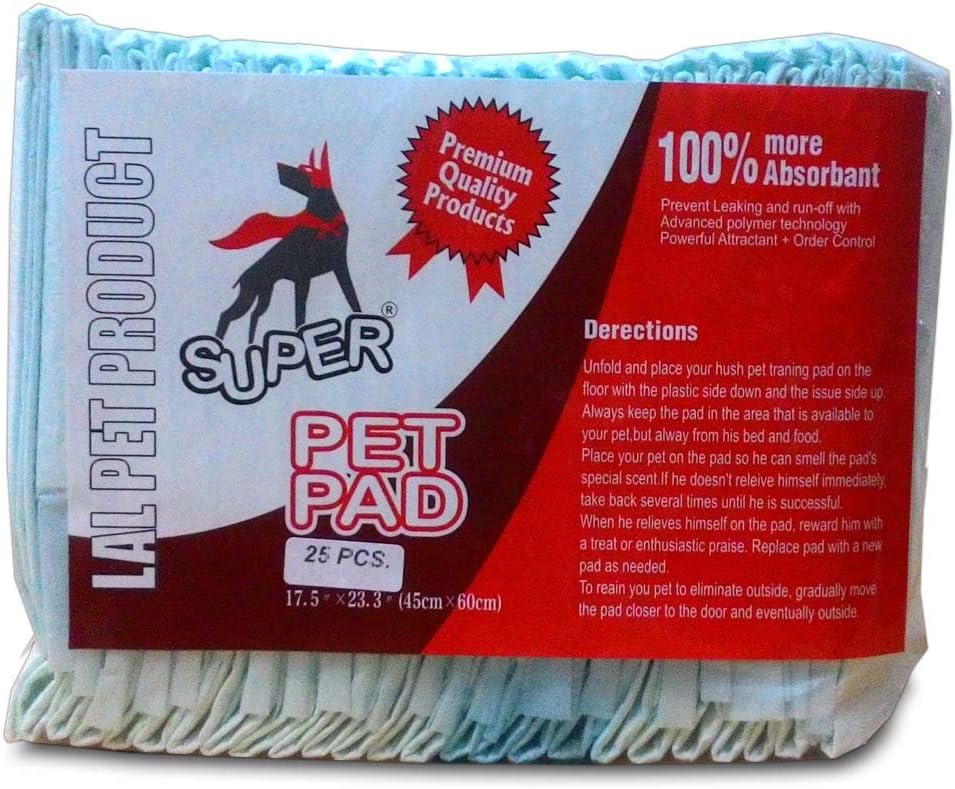 Pupkart Puppy Training Pads (45X60 cm)-Set of 25
