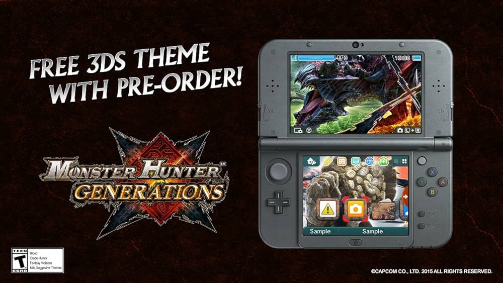 Monster Hunter Generations: Nintendo 3DS: Video Games