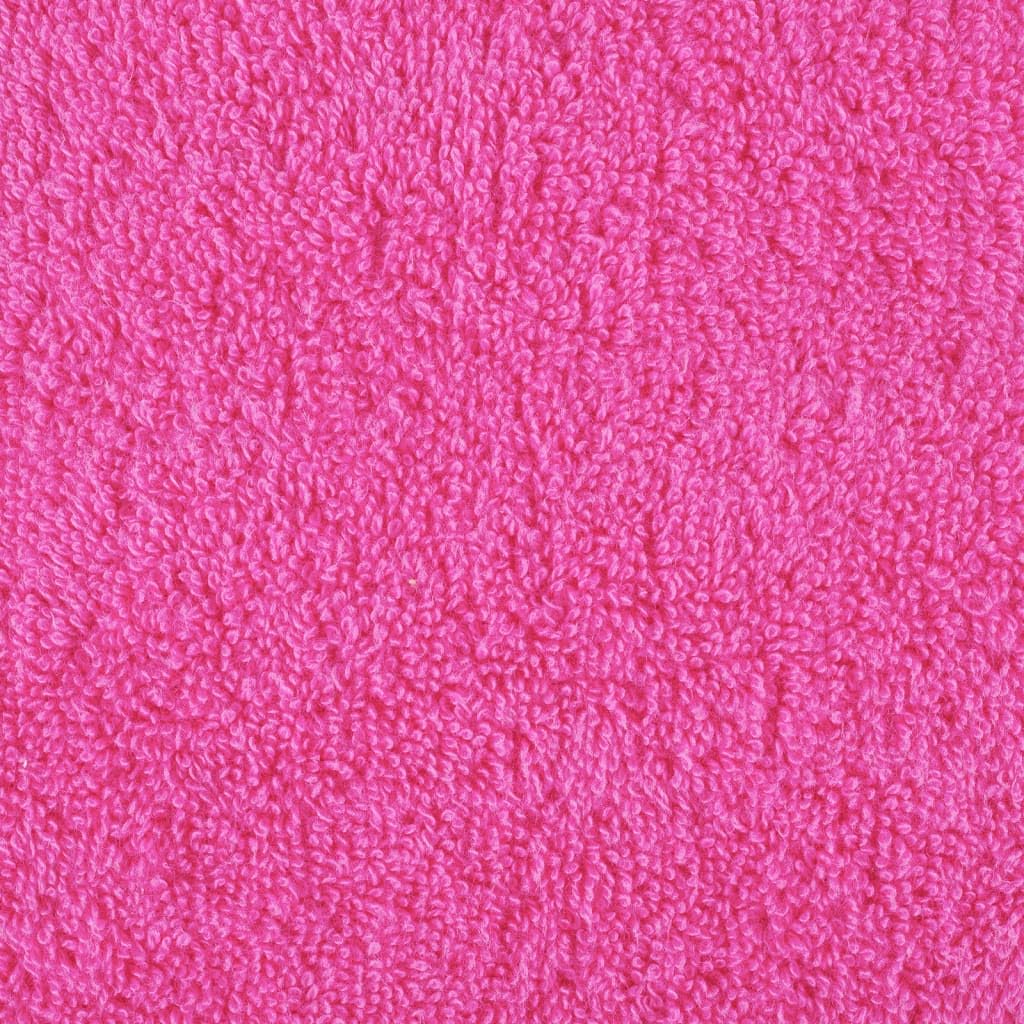 Juego de Toallas Premium SOLUND 12 Unidades Rosa 600 gsm Rosa,137586