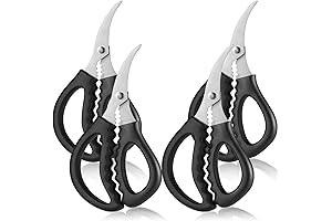 4PCS Lobster Scissors for Effortless Seafood Preparation