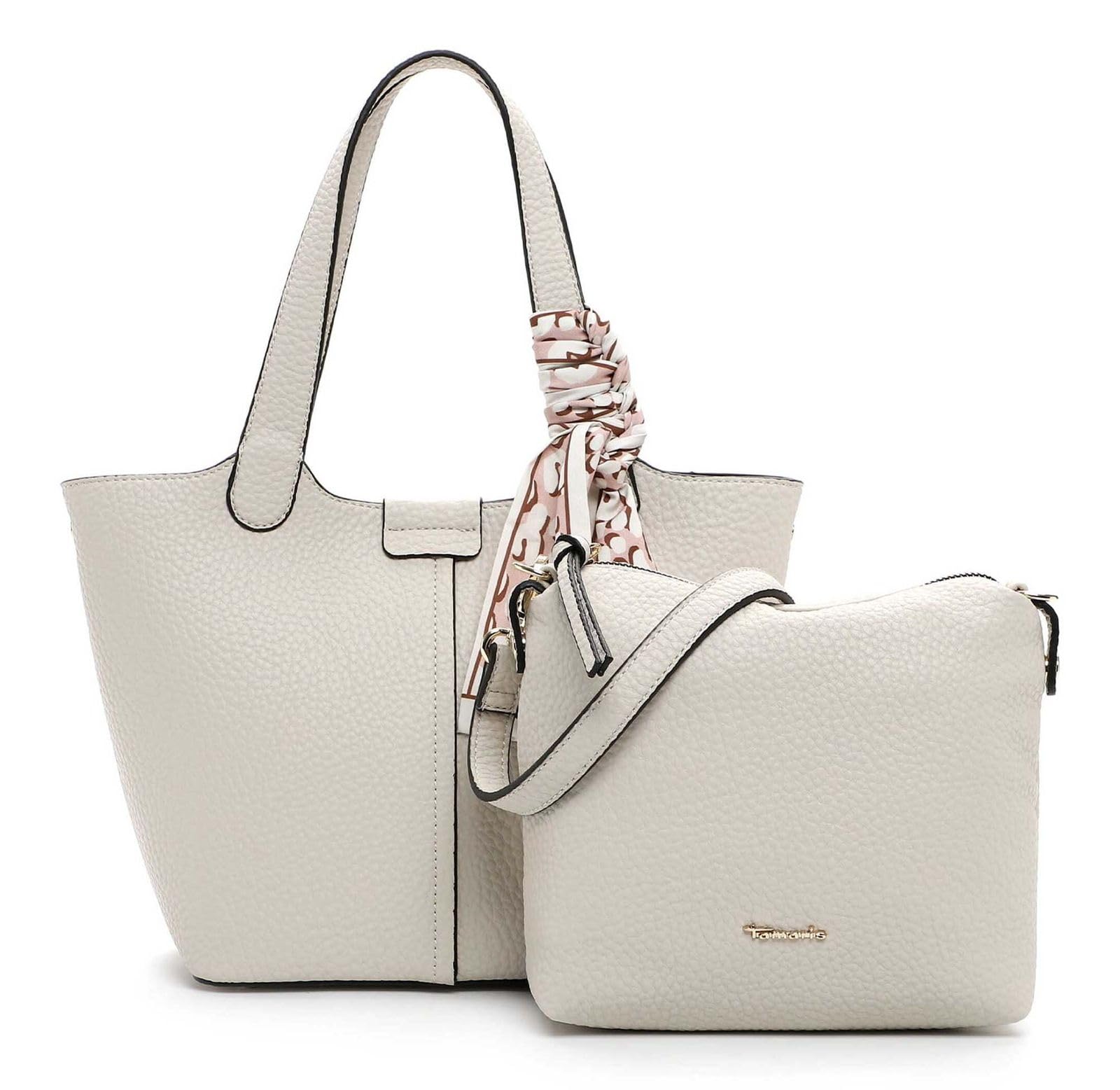 Tamaris Shopper TAS Fenja – Damen Handtasche In Sandfarben Mit Abnehmbarer Innentasche