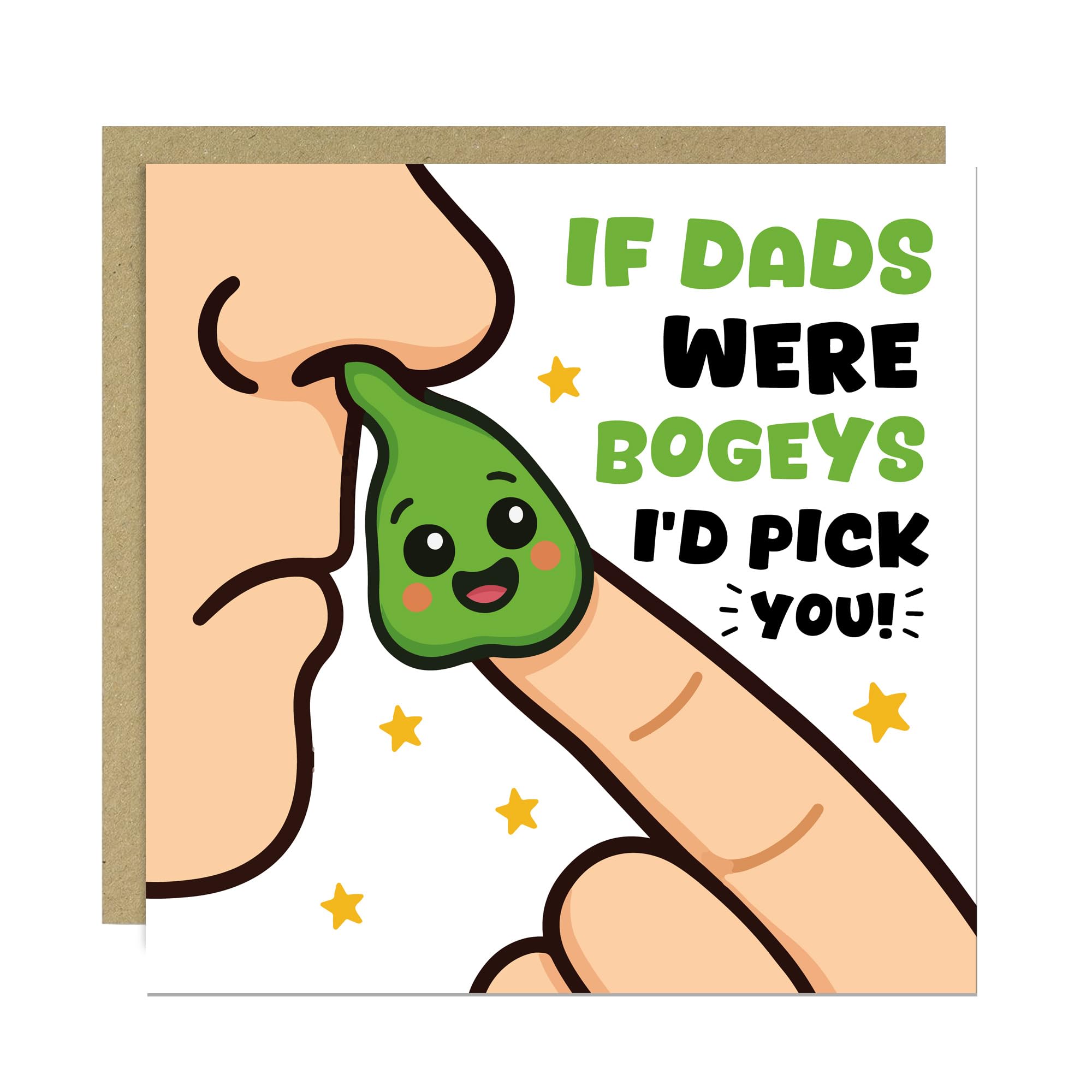 RED OCEAN Funny DAD Card Birthday Card For Dad From Daughter Son ID PICK YOU Joke Fathers Day With Envelope Included Thank You For Humour