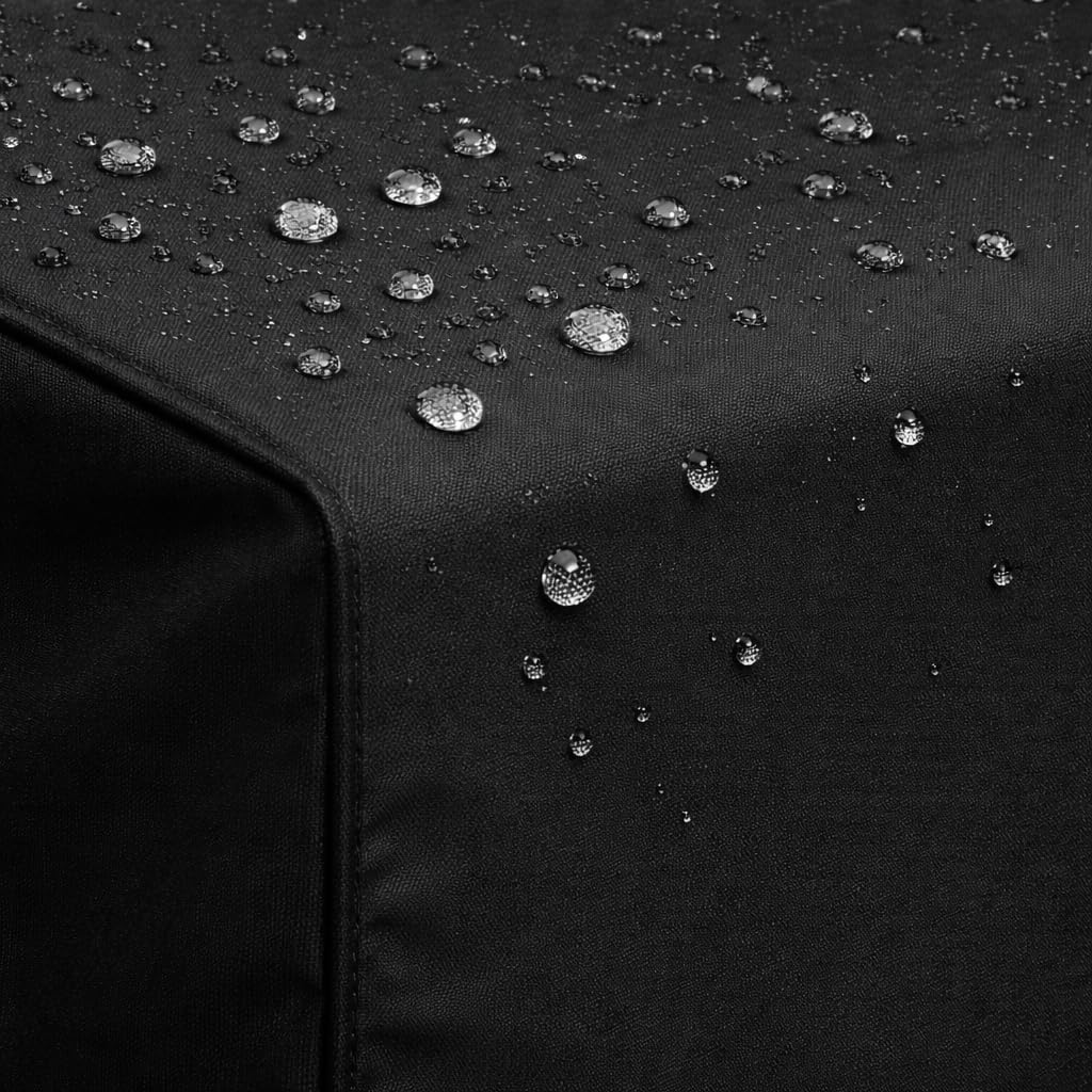 HBCOLLECTION® HB-Elite Copertura Custodia ad alta resistenza 500D per divano da giardino, Nero