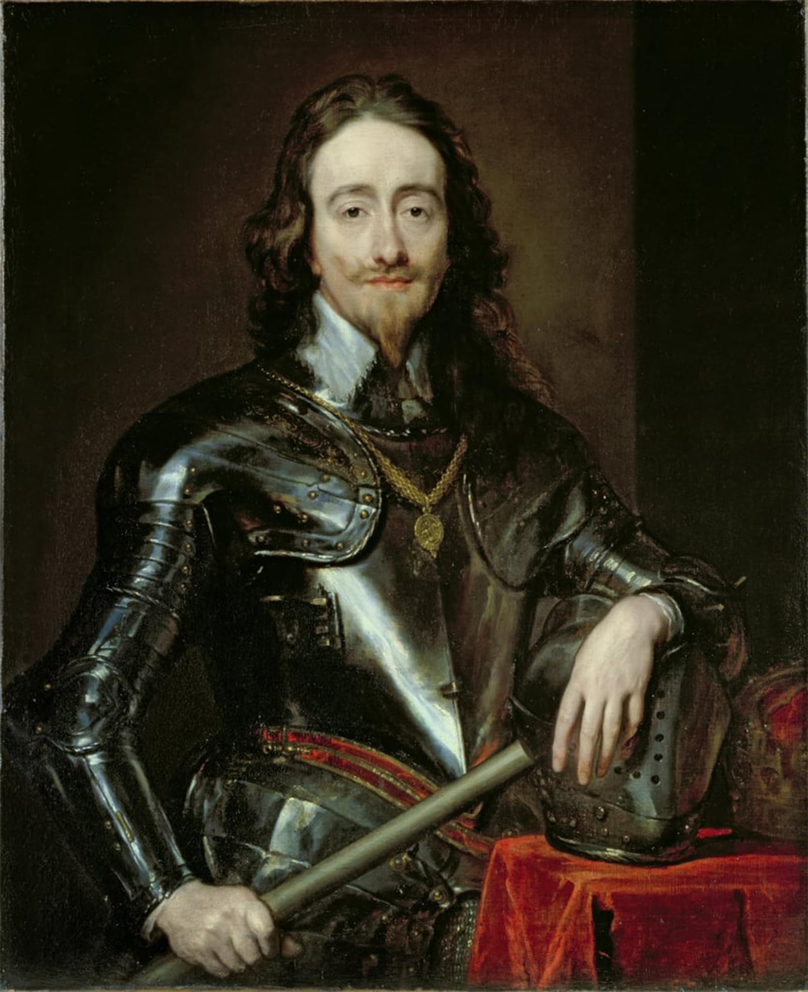 ARTXLXXBN Famous Print Painting Colorful Art Print King Charles I by Anthony Van Dyck Canvas Art Decorations for Home Decor 60x90cm