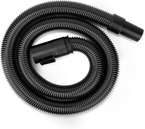 Miniatura 1 de Stanley Manguera de extensión de vacío húmedo y seco 19-1100, 1-78 pulgadas, 6 pies, apta para aspiradoras Stanley de 6-18 galones, compatible con