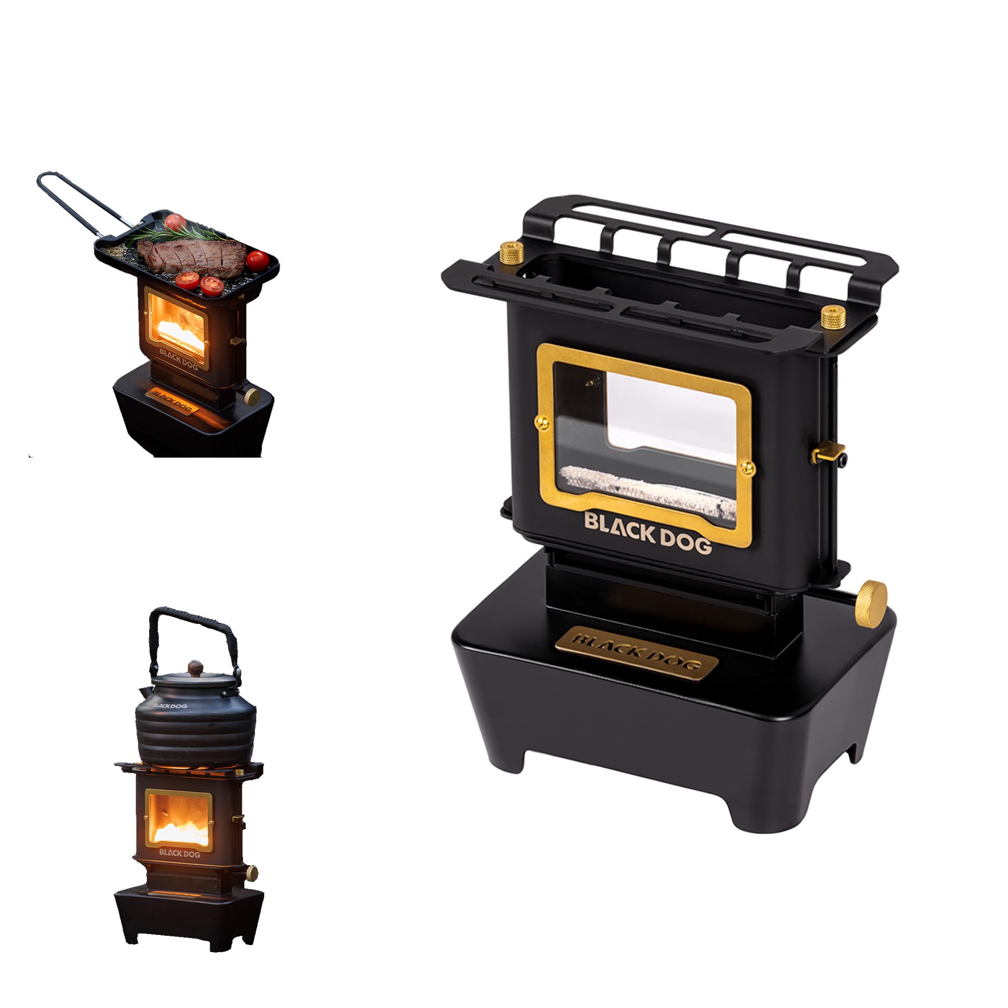 Amazon.co.jp: Blackdog アイロンストーブ 一台6役 380ml大容量 8hに