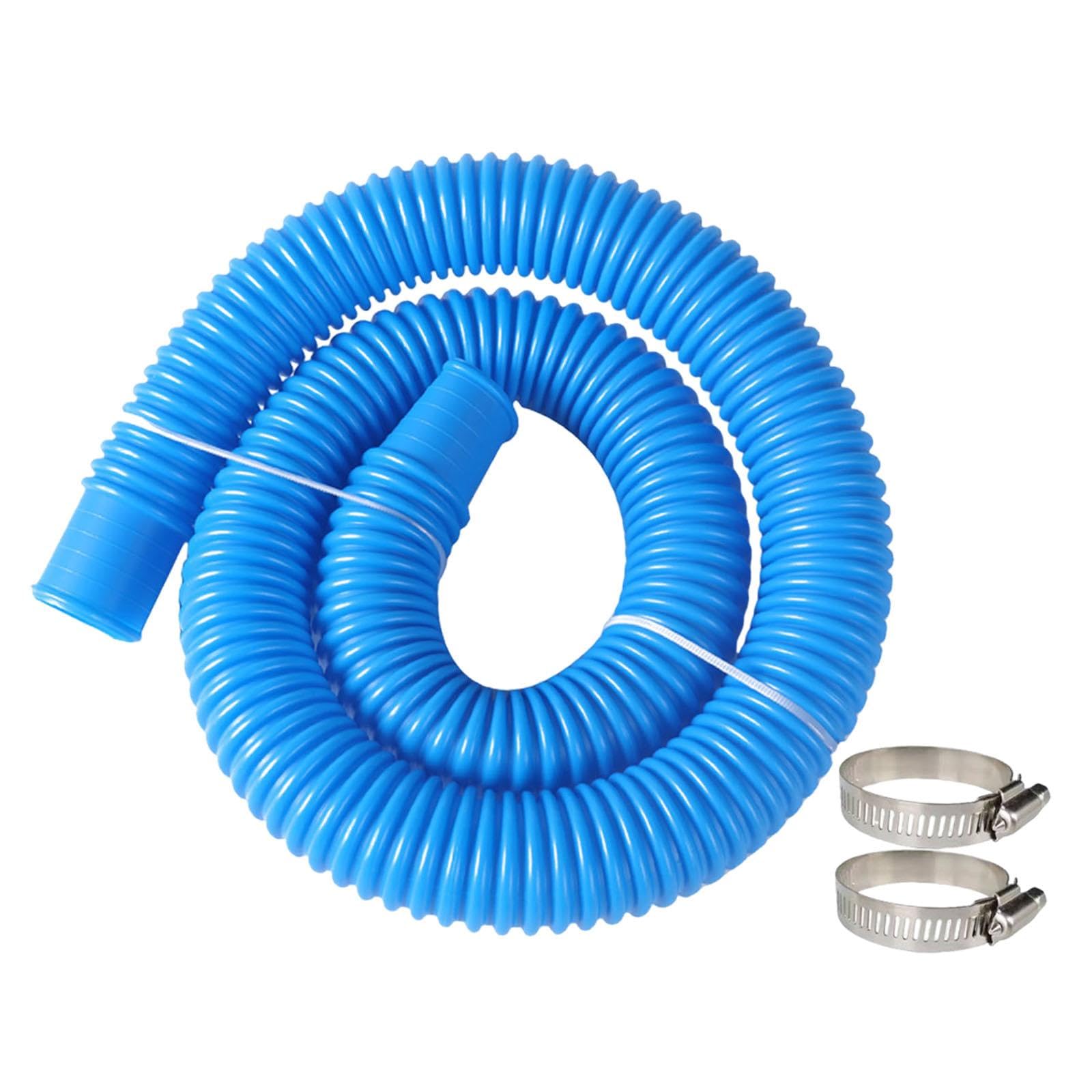 Merishopp Pool Hose Professional Versatile Replacement Simple Installation 1.5M Length White-image-16