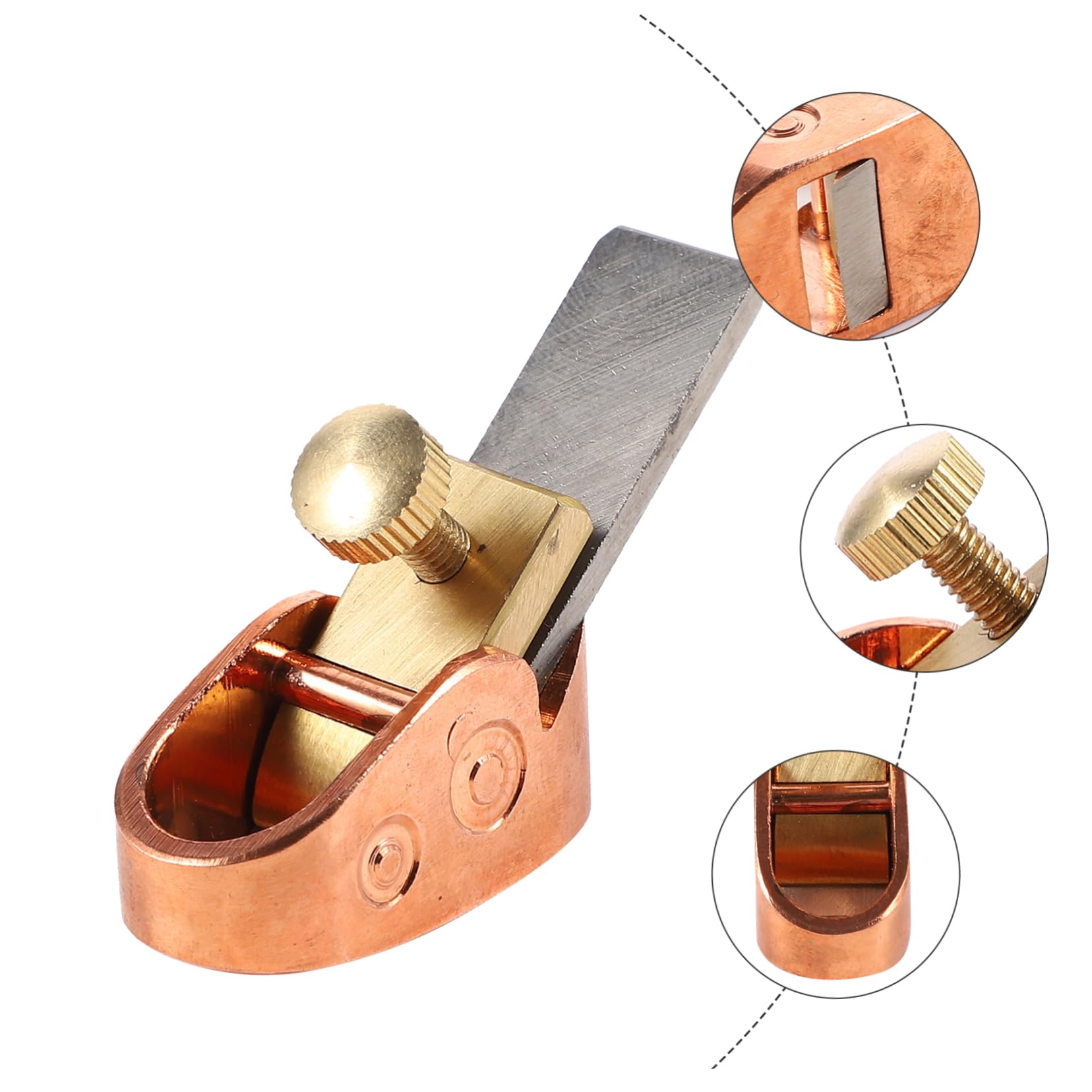 SHINEOFI Cepillo De Madera Para Luthier Cepillo De Mano De Bloque Herramienta De Carpintero