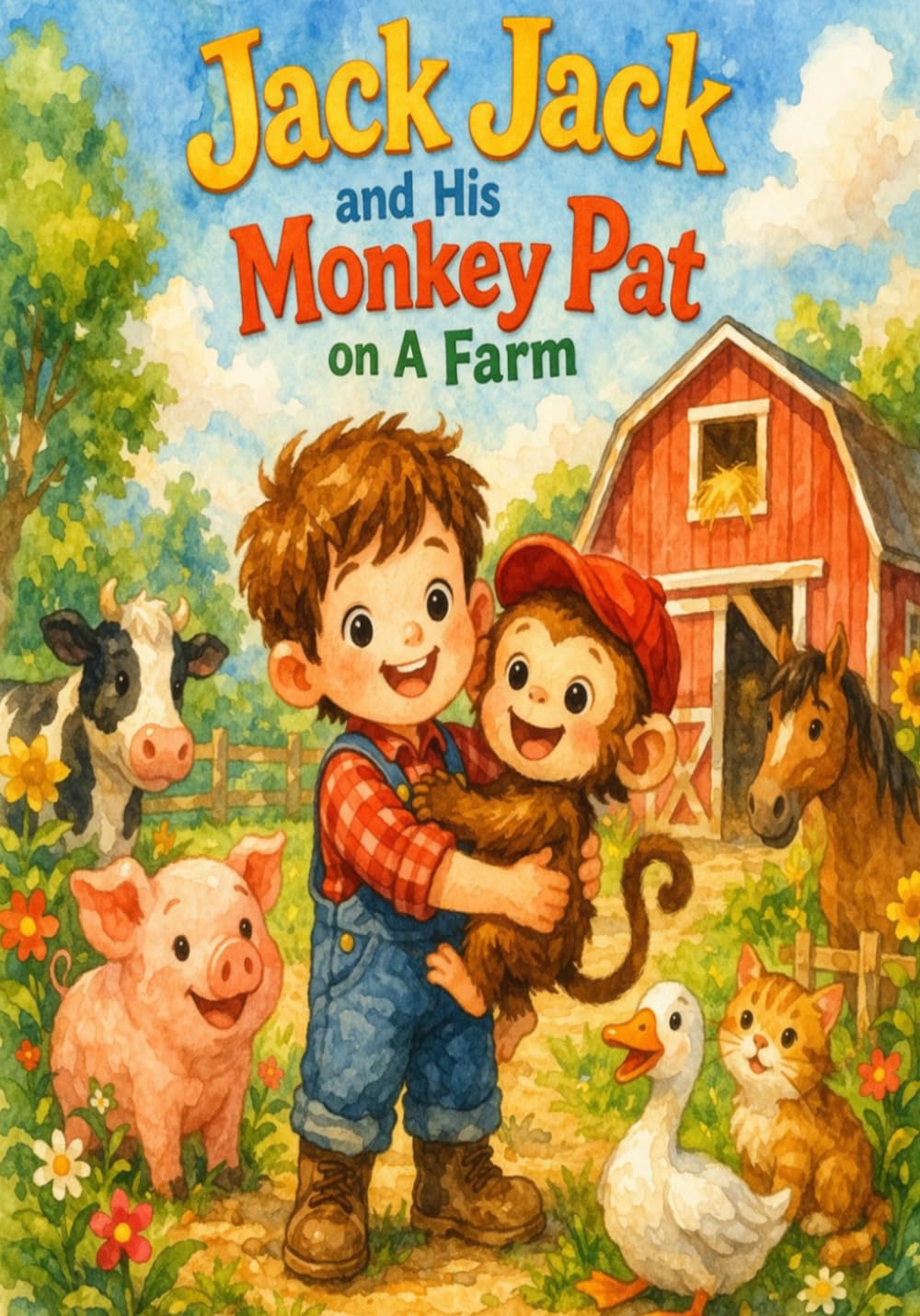 Jack Jack and His Monkey Pat: On A Farm