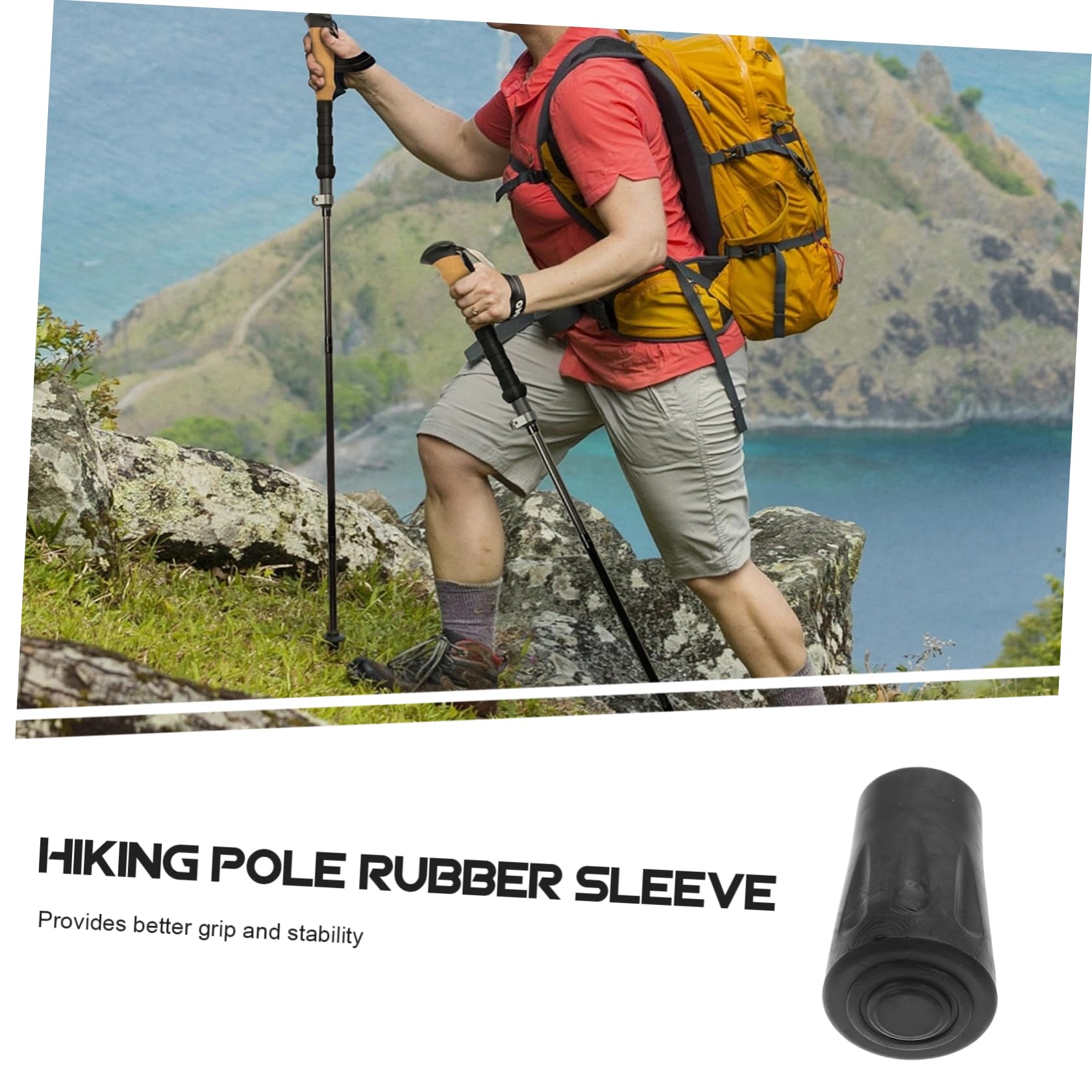 50stücke Trekkingstock Gummispitzen rutschfeste Ersatzspitzen Für Wanderstöcke Schutzhüllen Für Trekkingstöcke Einsetzbar Für Outdoor Und Indoor-nutzung
