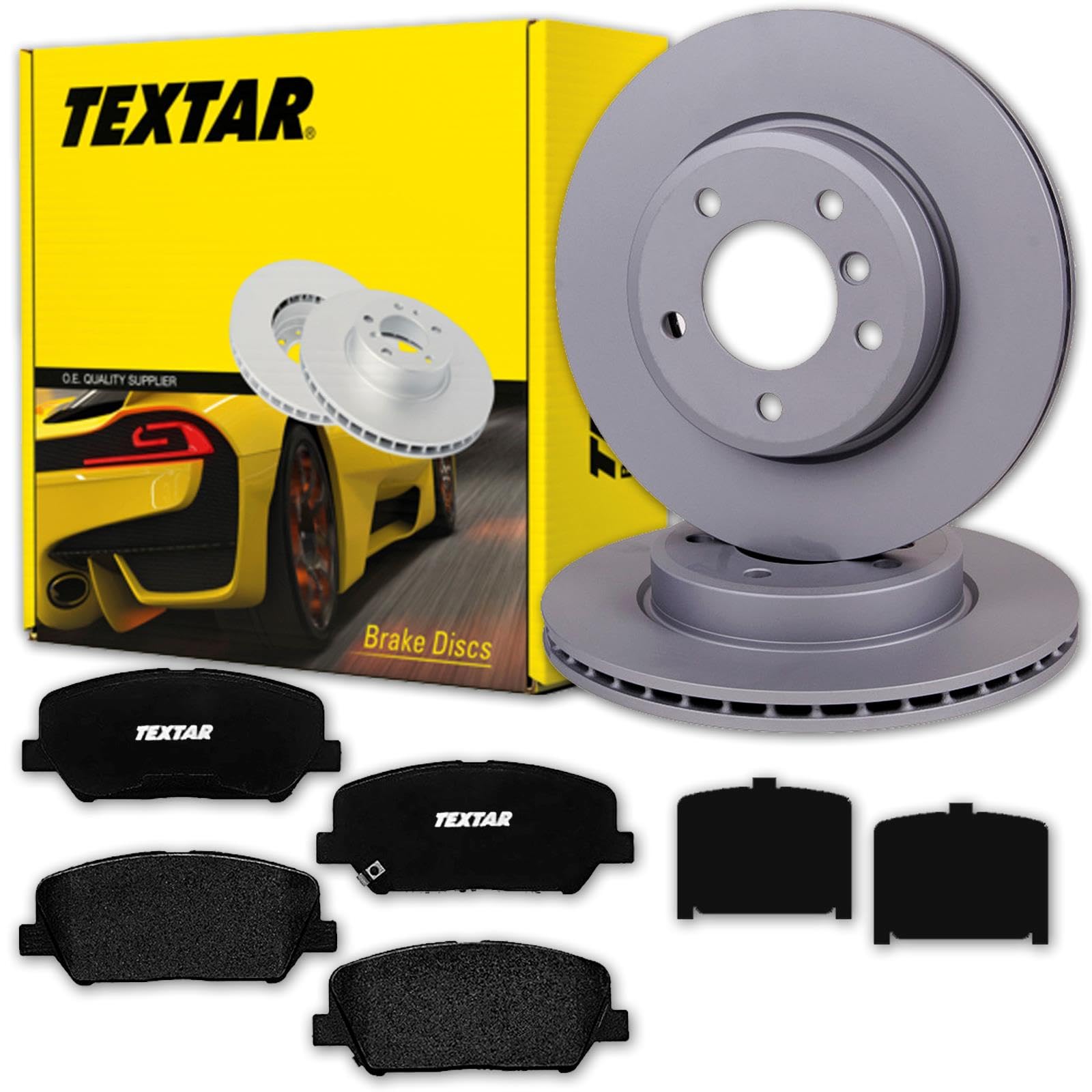 Textar Bremsscheiben 300mm + Beläge vorne | 92166505 + 2491501 Kompatibel mit Cee'd (jd),cee'd Sportswagon (jd),pro Cee'd (jd)