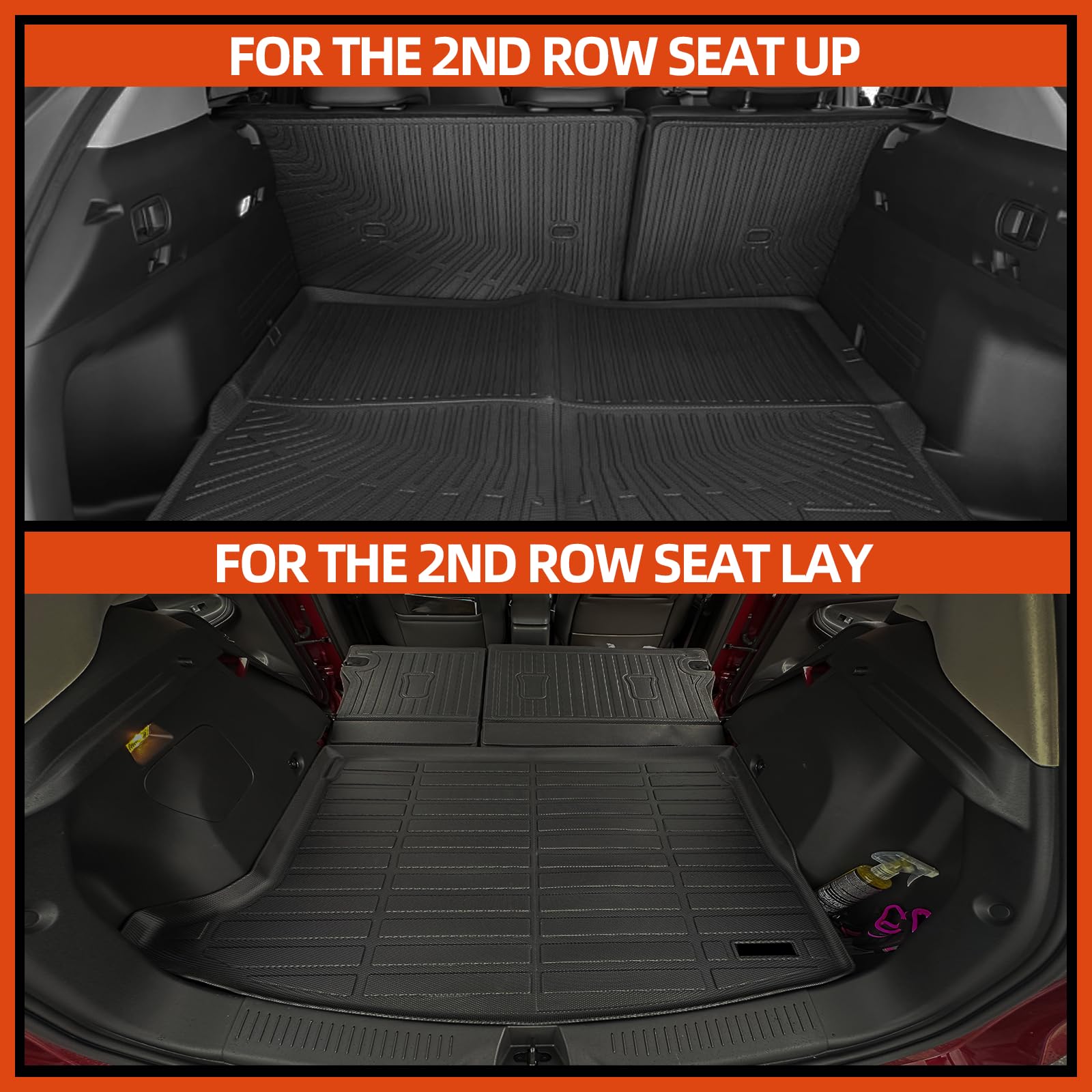 All Weather Floor Mats for Lincoln MKS 2009-2016 Floor Mats Trunk Mat for Lincoln MKS All Season Guard — view 4