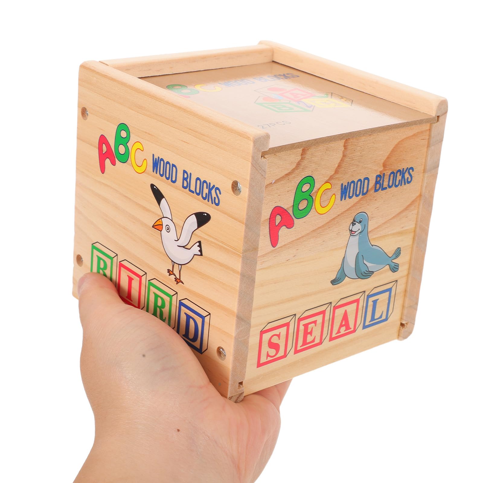 DECHOUS Blocchi in Legno ABC e Numeri per Gioco Educativo Impilabile per Ragazzi e Ragazze Materiale Didattico per Apprendimento di Lettere e Calcolo Giocattolo Creativo e Interattivo