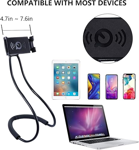 Miniatura 6 de Soporte para teléfono móvil - Soporte para teléfono celular Lazy Soporte para teléfono celular Soporte universal para teléfono para tableta, soporte