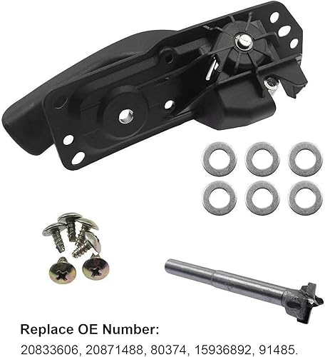 Miniatura 3 de 20833606 - Kit de manija de puerta interior delantera izquierda para Cadillac Escalade 2007-2011 Chevy Avalanche Cheyenne Silverado Suburban Tahoe