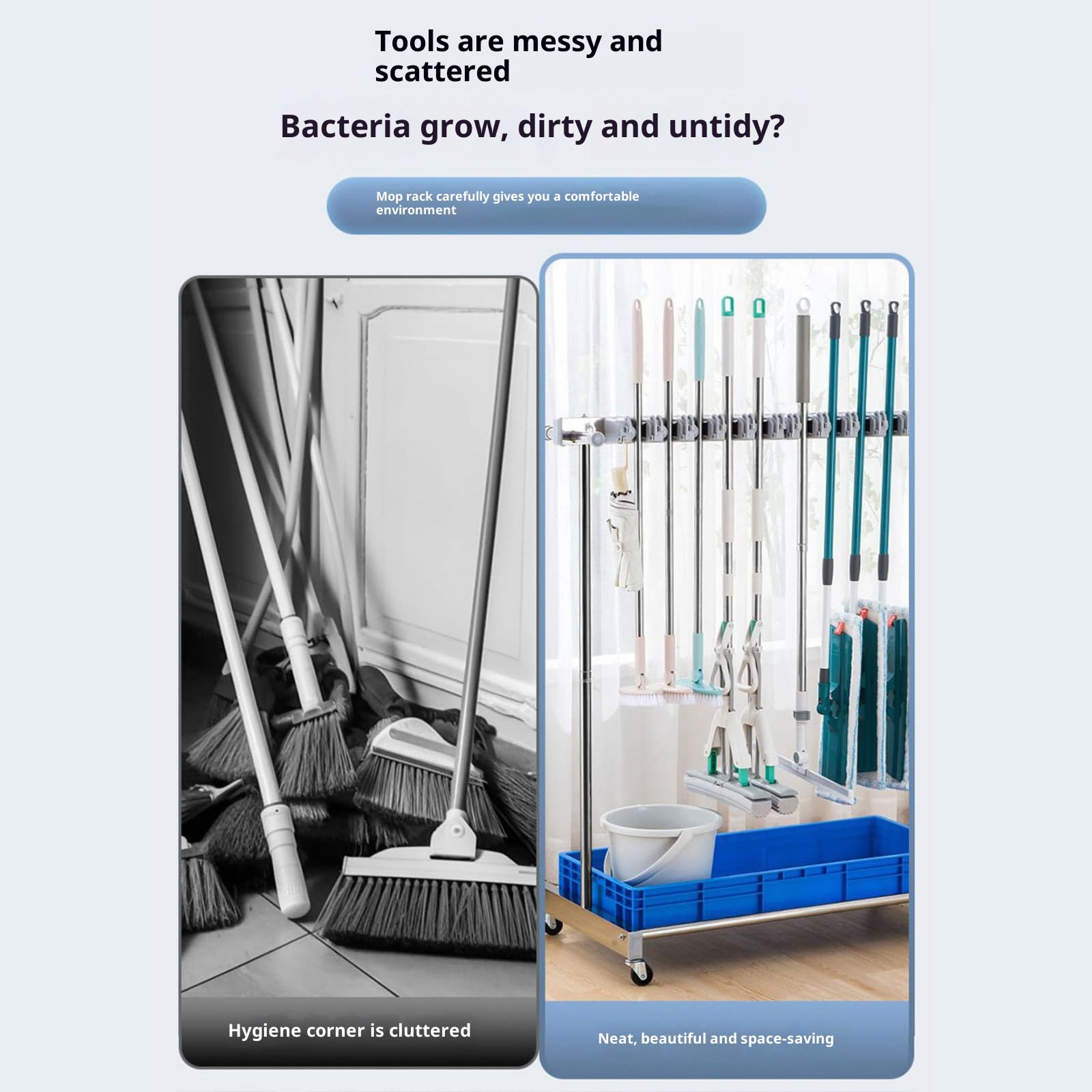 Organizador de herramientas extraíble de metal para baño, cocina, garaje, sistemas de almacenamiento para el hogar, resistentes al óxido, estante de almacenamiento doméstico