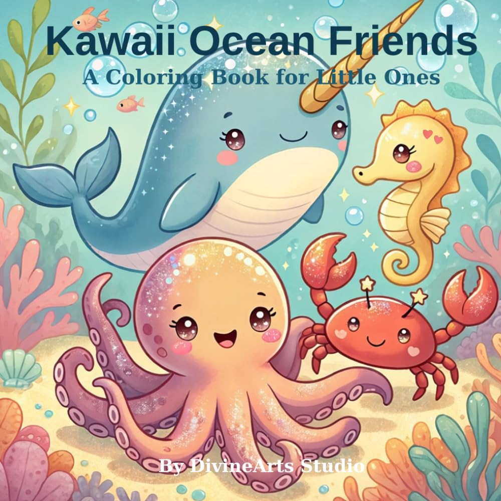 Kawaii Ocean Friends