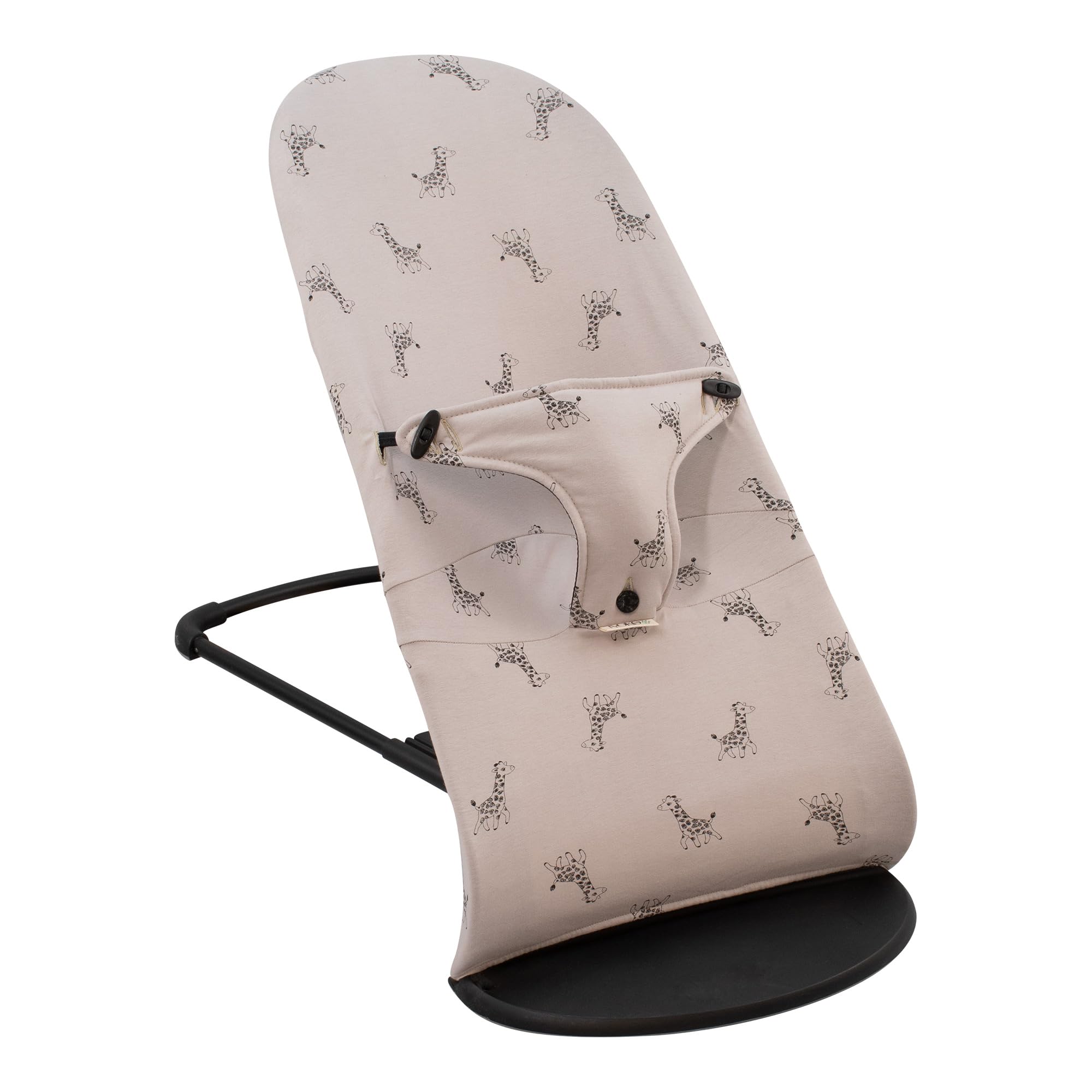 JYOKO KIDS Bezug kompatibel mit Babybjorn Bliss, Balance, Soft (Giraffe, Baumwolle)