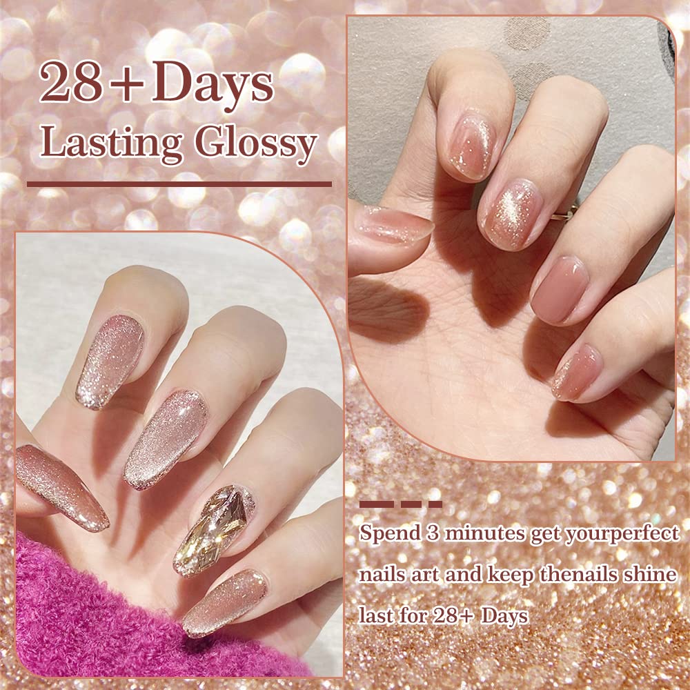 Amazon.com : LYXSYXL 7ml Crystal Cat Eye Gel Nail Polish