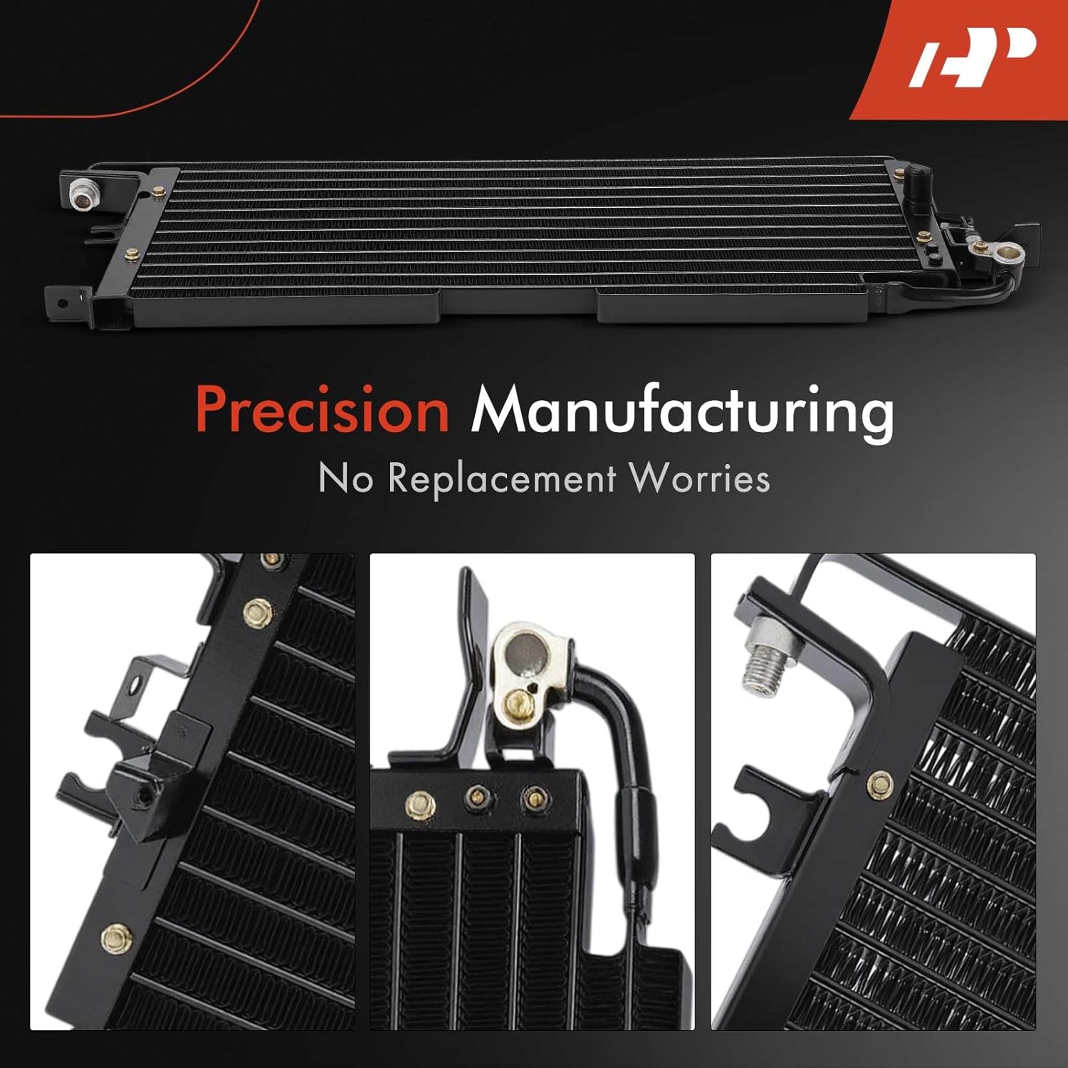 A-Premium Air Conditioning A/C Condenser Compatible with Toyota Pickup 1994 1995, 2.4L 3.0L