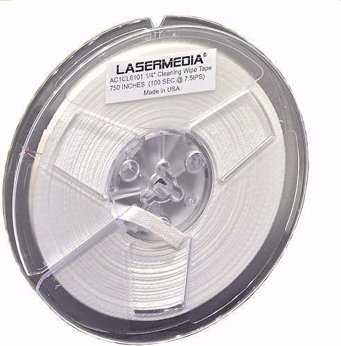 Open Reel Audio Cleaning Tape for 1/4" Tape Decks